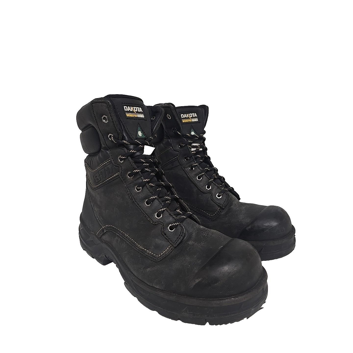 Other Dakota Men's 8'' 877 Steel Toe Safety Work Boots 12M Size US 12 / EU 45 - 1 Thumbnail