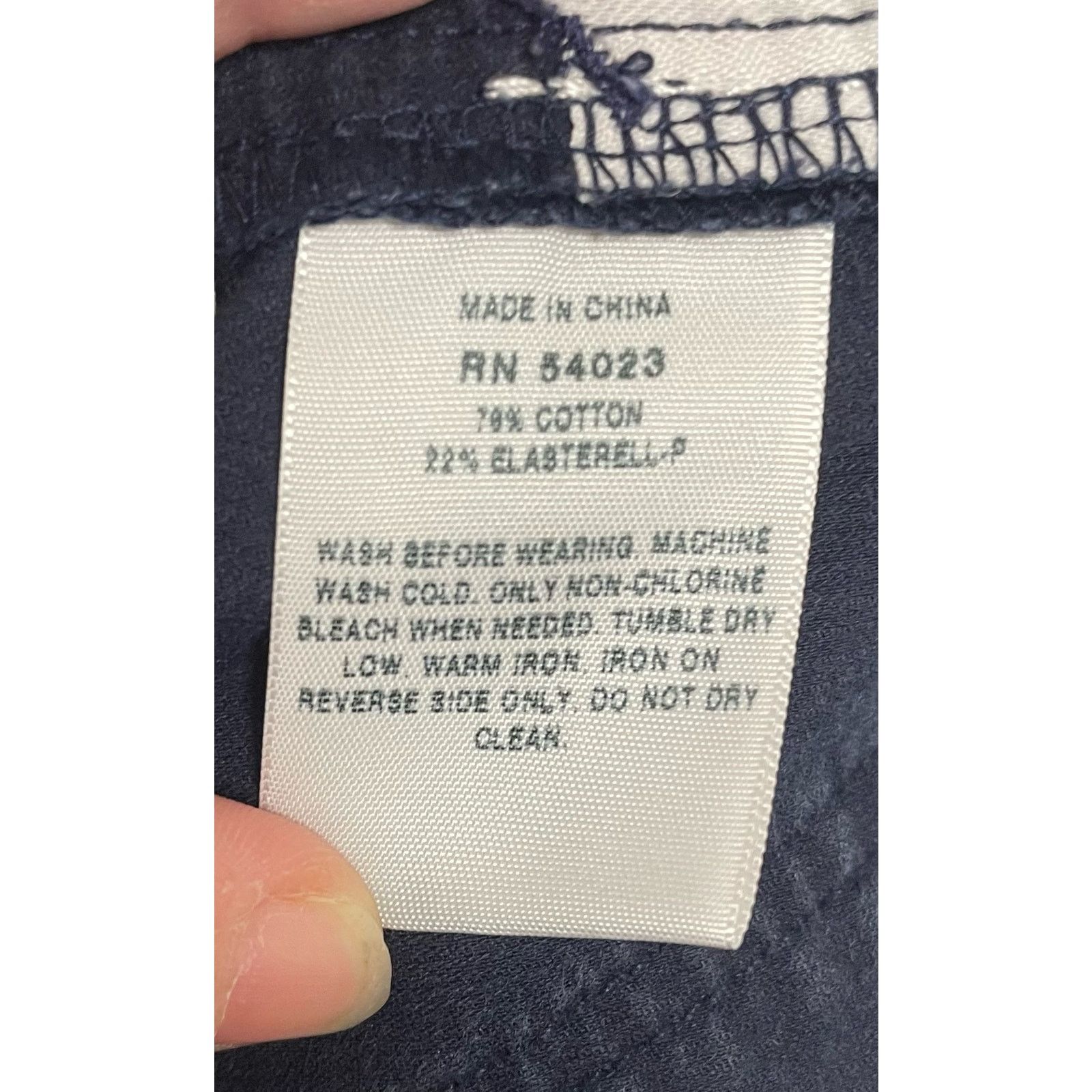 Gap Gap 1969 Blue Corduroy Stretchy Jean Leggings Size 27r 4-6 Size 27" / US 4 / IT 40 - 7 Thumbnail