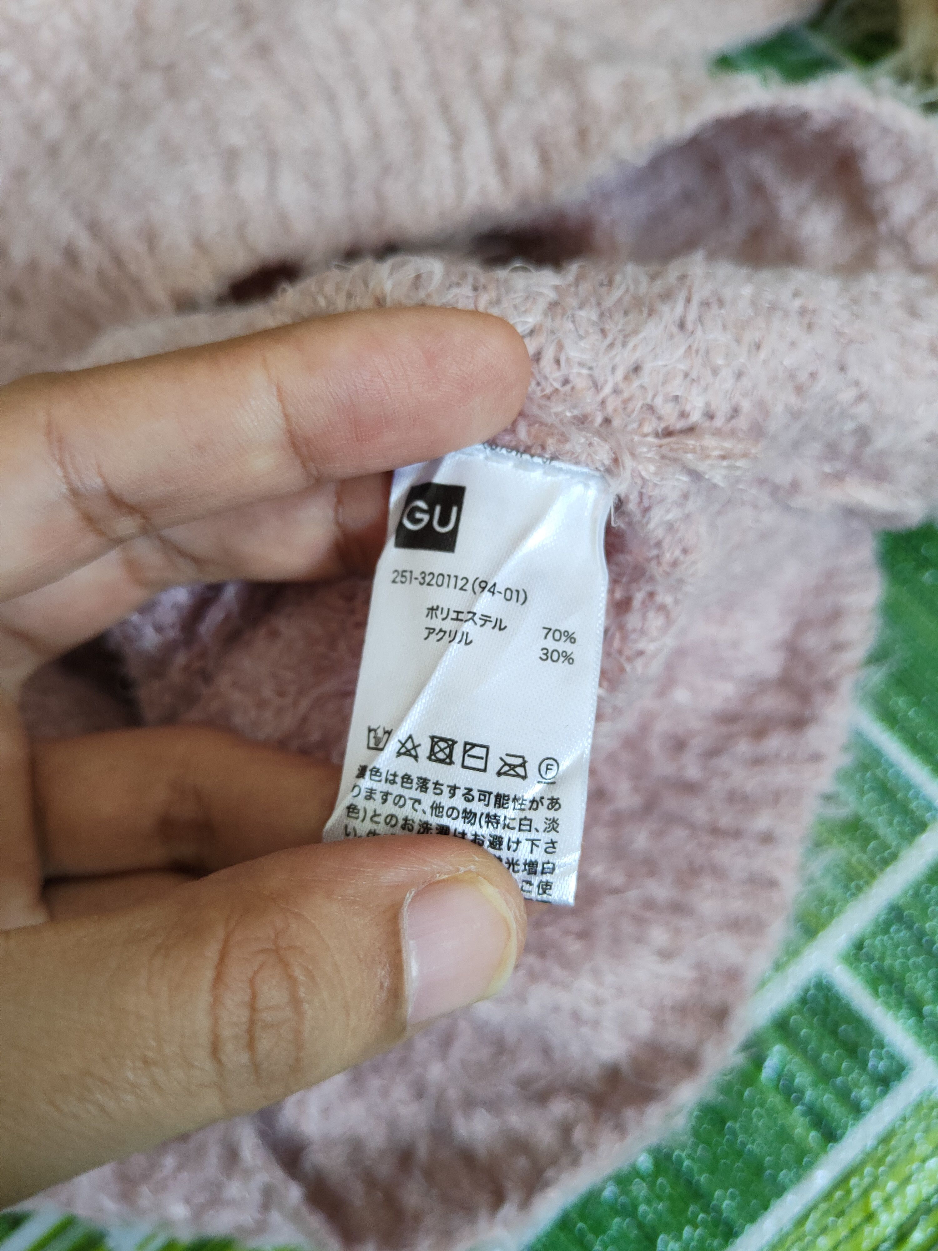 GU × Vintage GU Pink Fur Mohair Knitwear Vintage item Size XS / US 0-2 / IT 36-38 - 11 Thumbnail