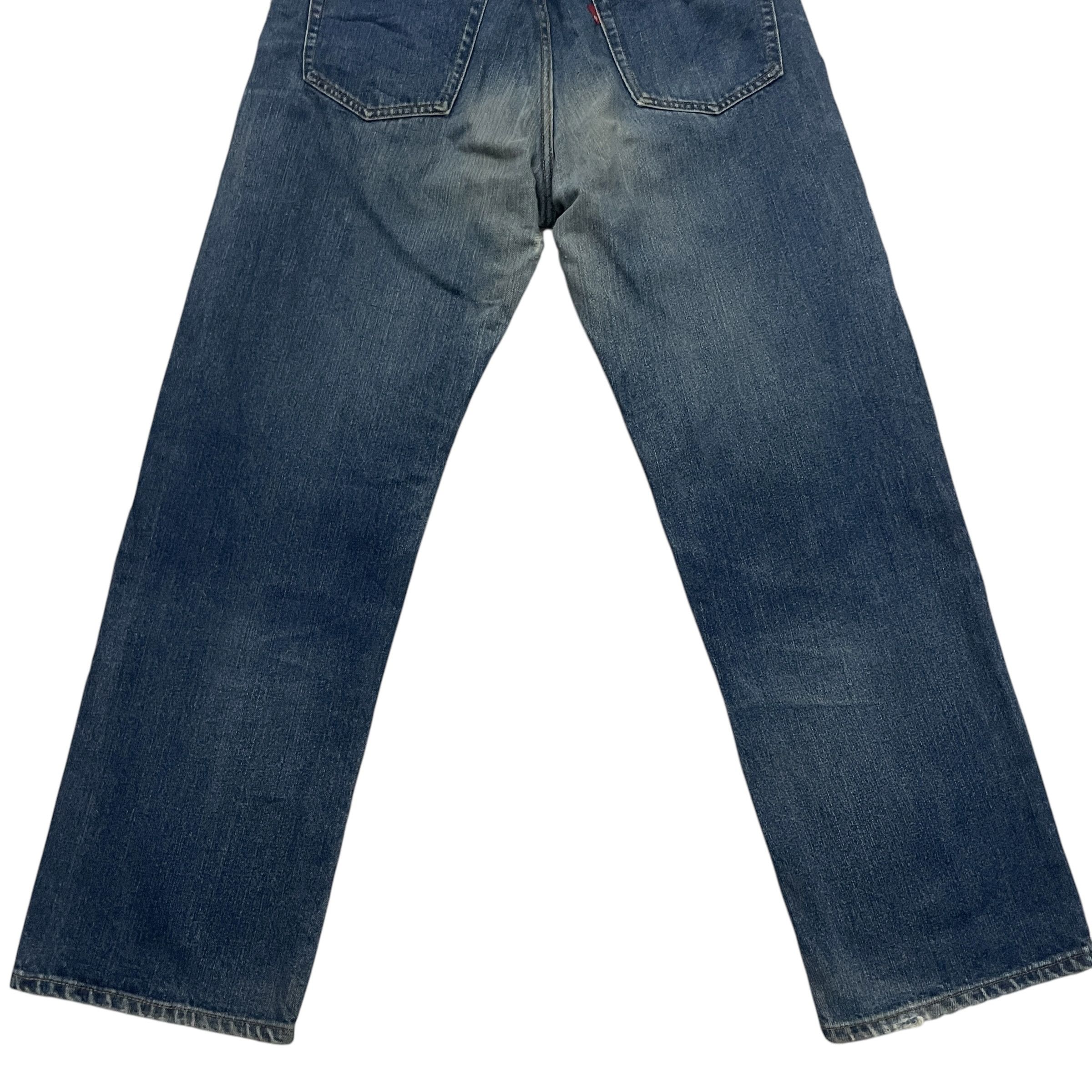 Warehouse Vintage Warehouse Japan Distressed Denim Jeans Size US 32 / EU 48 - 9 Thumbnail