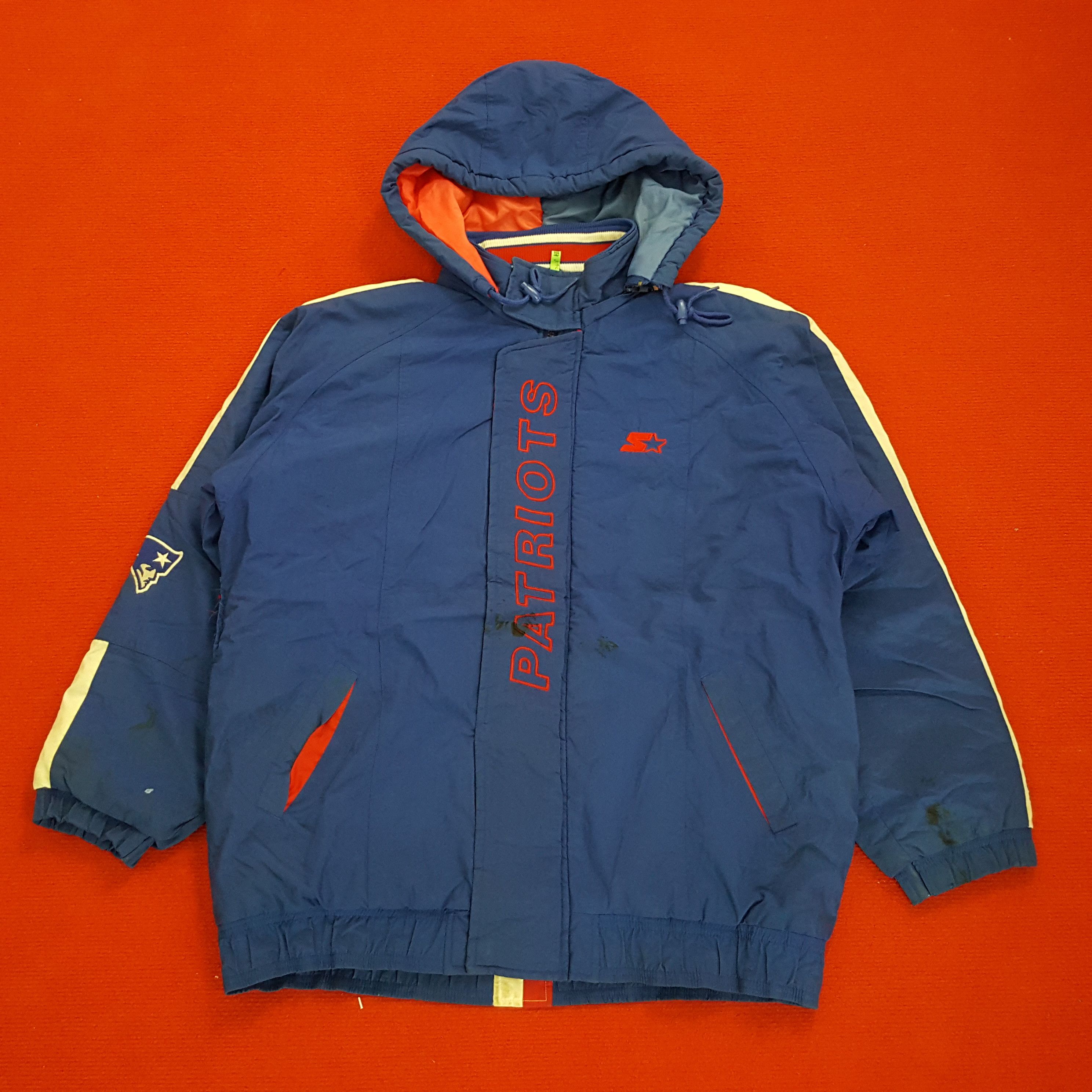 NFL × Starter × Vintage Patriots NFL American Football Team Pro Line Starter Jacket Size US XL / EU 56 / 4 - 3 Thumbnail