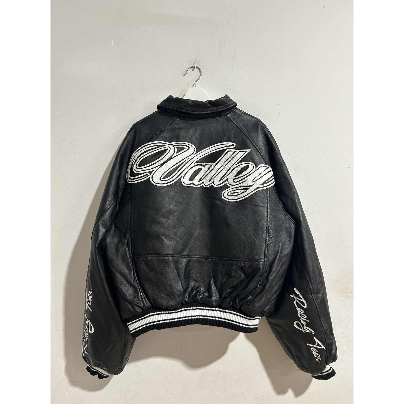 Vale VALE FOREVER VALLEY COACH BLACK LEATHER JACKET SIZE XXL Size US XXL / EU 58 / 5 - 2 Thumbnail