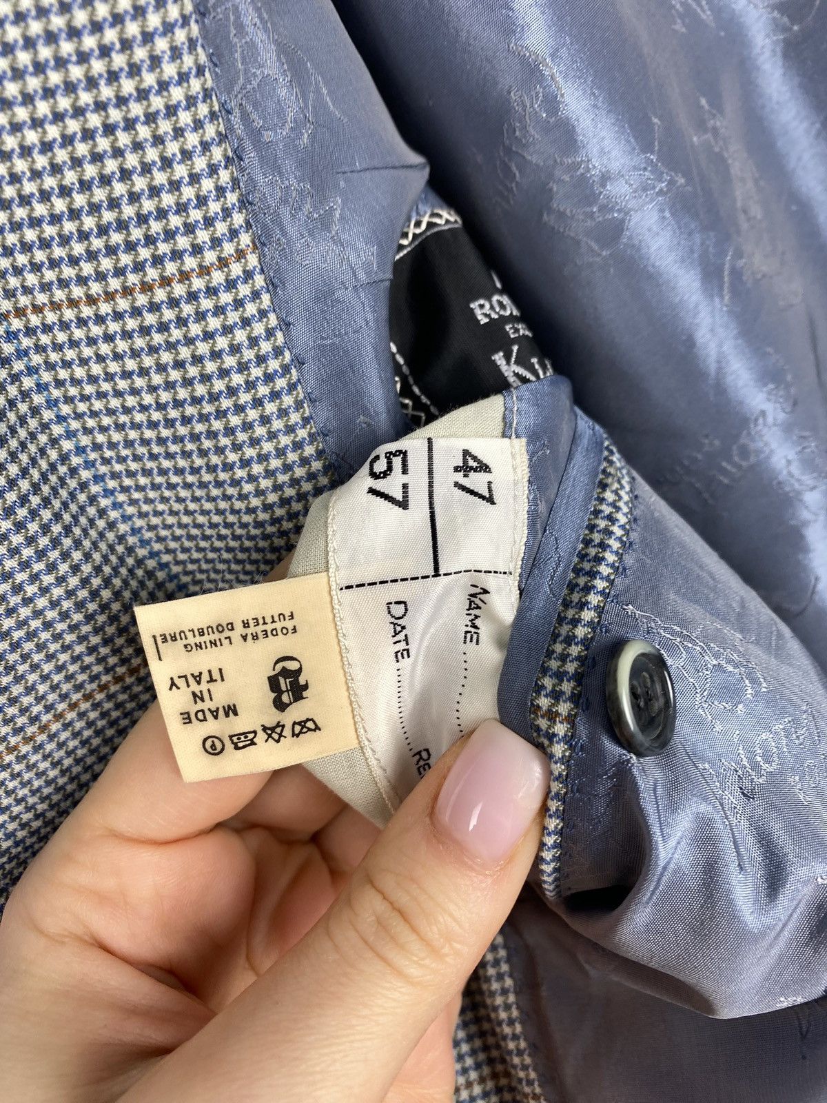 Brioni × Vintage Brioni men’s vintage wool blazer jacket size 47 / 57 Size 46R - 23 Thumbnail