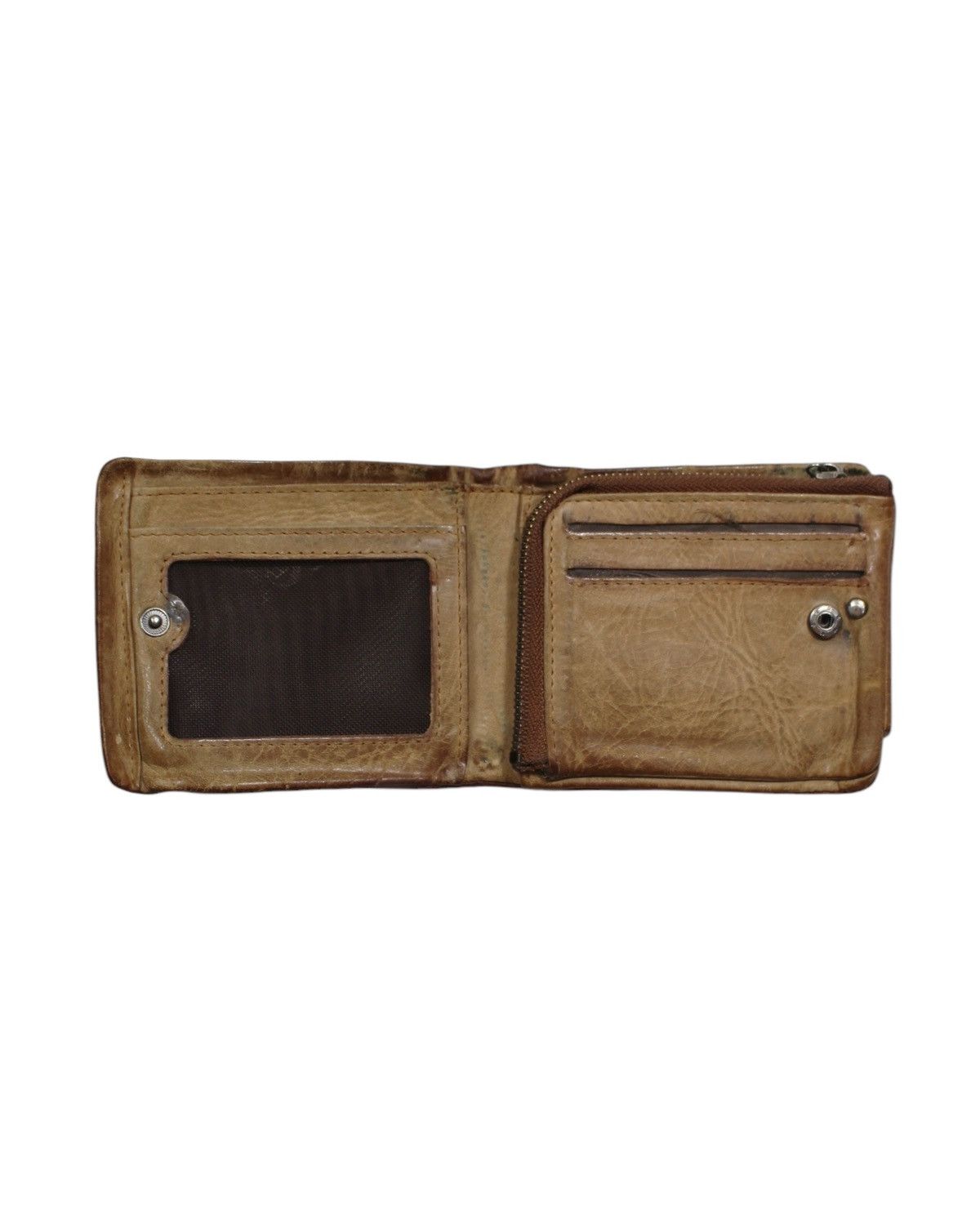Vintage 2000S ESIPOSS PULL-UP LEATHER WALLET Size ONE SIZE - 7 Thumbnail