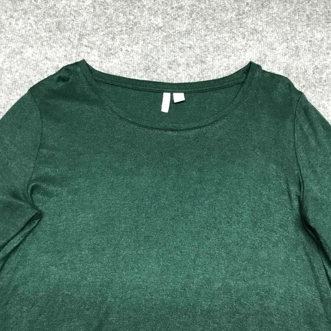 Vintage VINTAGE Est. 1946 Blouse Womens S Green Long Sleeve Scoop Neck Floral Lace Size S / US 4 / IT 40 - 5 Thumbnail