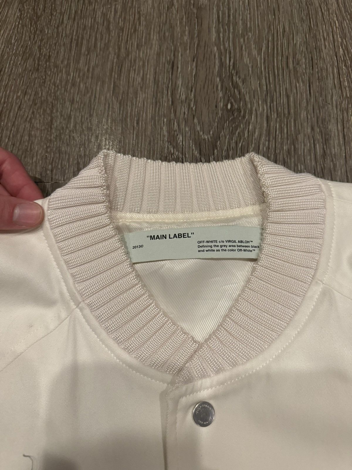 Off-White Off White Scorpion Embroidered The End 2017 Jacket White Size US L / EU 52-54 / 3 - 9 Thumbnail