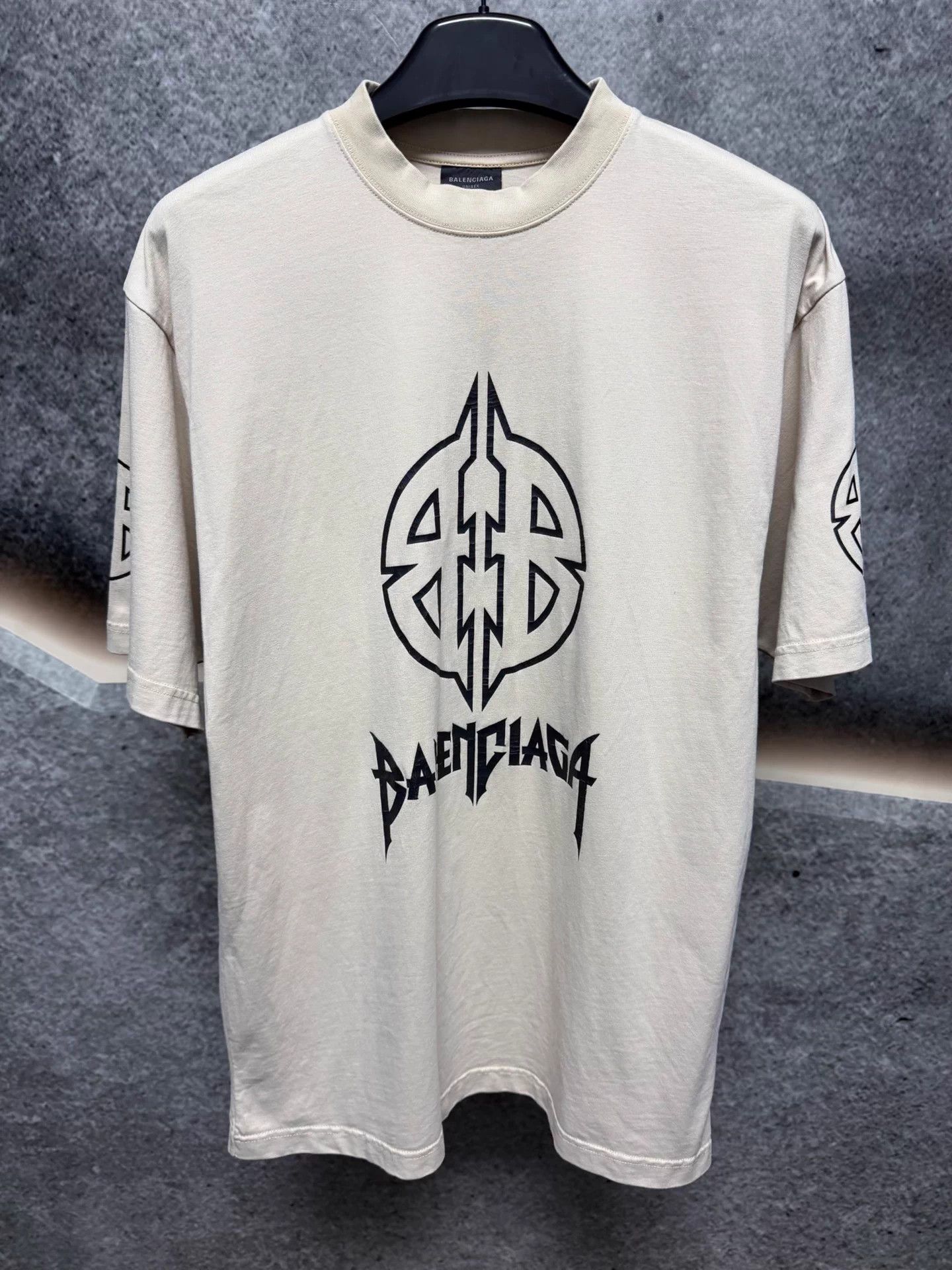 Balenciaga FW23 Printed T-Shirt XXS Oversized