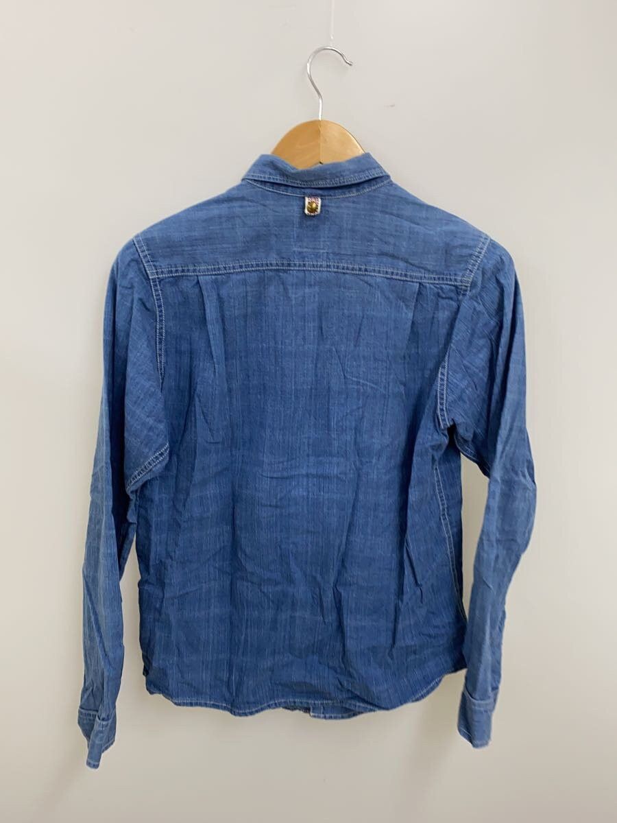 Visvim Blue Cotton Long Sleeve Shirt Size US S / EU 44-46 / 1 - 2 Thumbnail