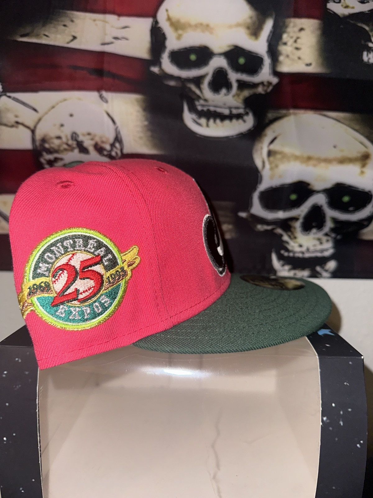 Hat Club × New Era 71/8 Hatclub Montreal Expos Cooperstown Fitted Hat Size ONE SIZE - 2 Thumbnail