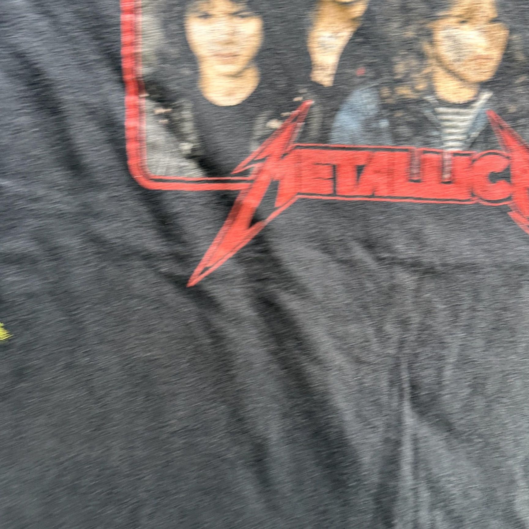 Vintage Metallica Shirt Mens Medium Black Band Graphic Tee Rock Music Concert Tour Size US M / EU 48-50 / 2 - 5 Thumbnail