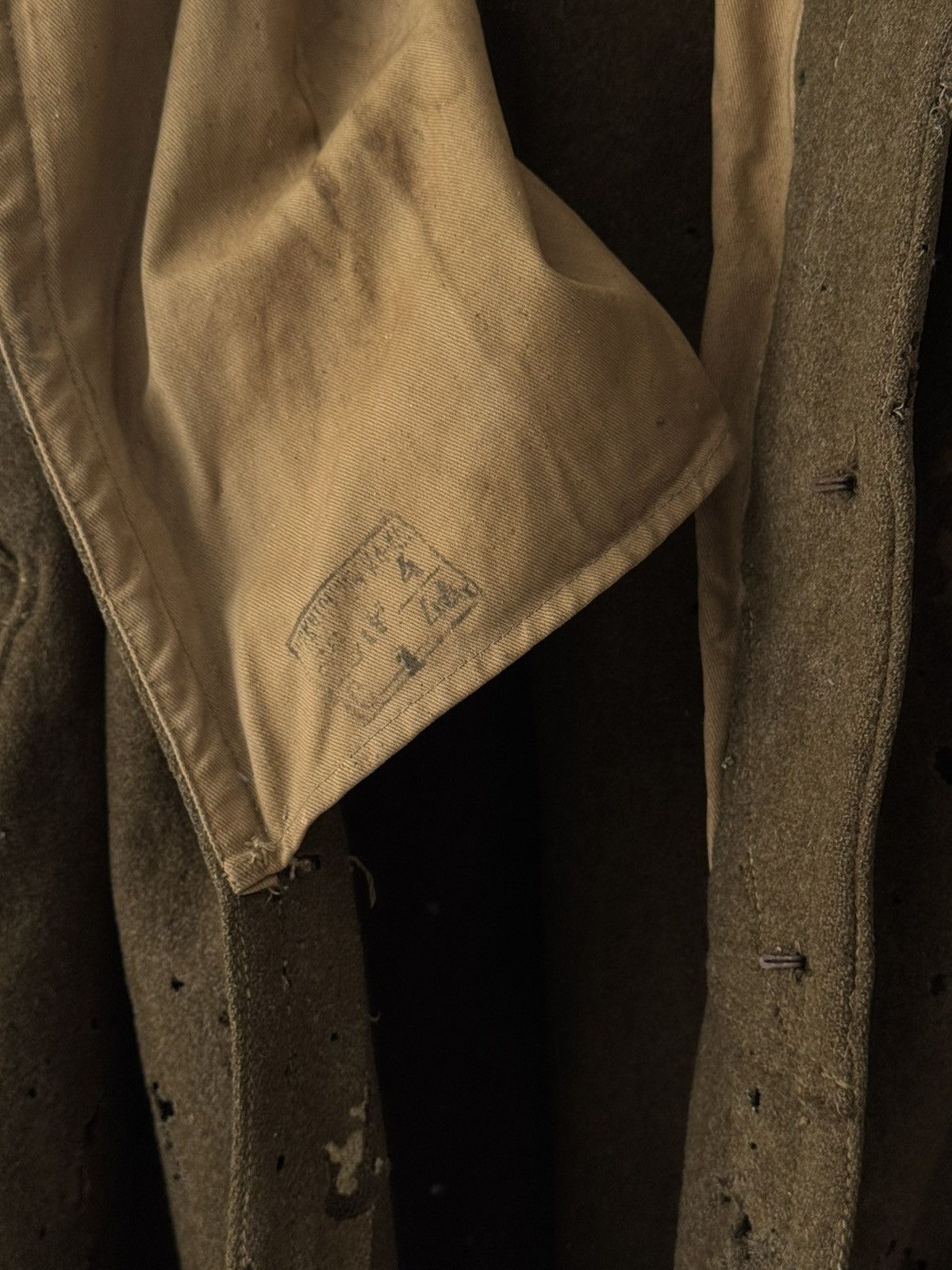 Vintage WW2 1944 Dated Soviet Union RKKA 'Shinel' Greatcoat Size US M / EU 48-50 / 2 - 14 Thumbnail