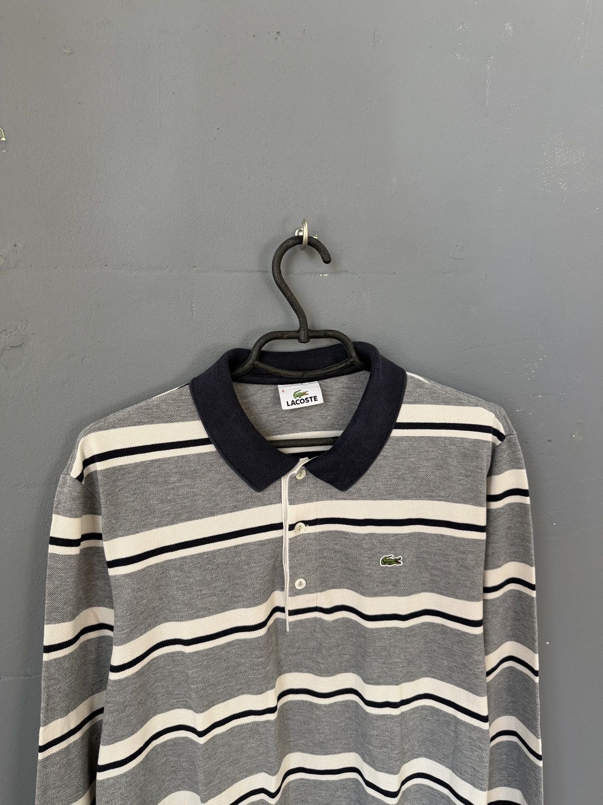 Lacoste Lacoste long sleeve striped rugby size L Size US L / EU 52-54 / 3 - 3 Thumbnail