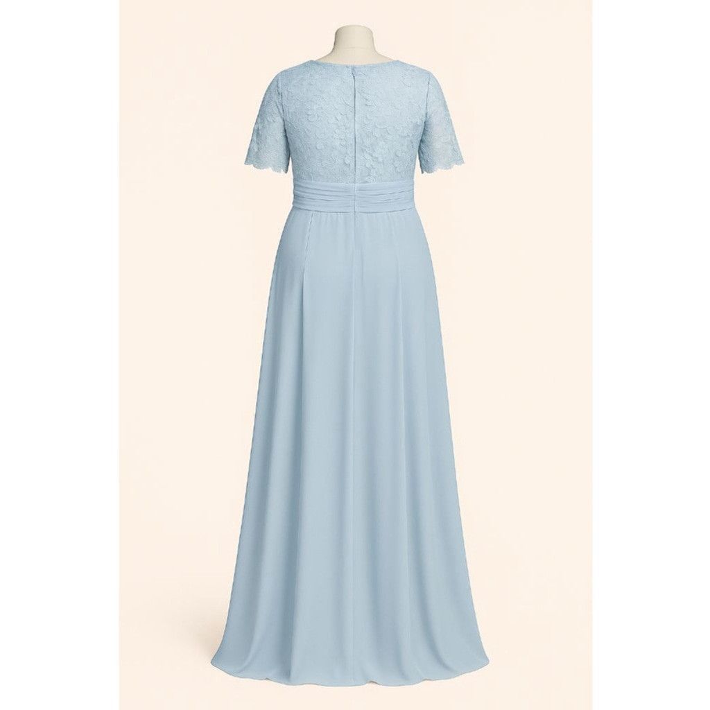white mesh maxi dress Ariella Dress, / L Aqua Mist this dress showcases mesh Size:M-Petite/8-10 Romantic Lace Top Chiffon