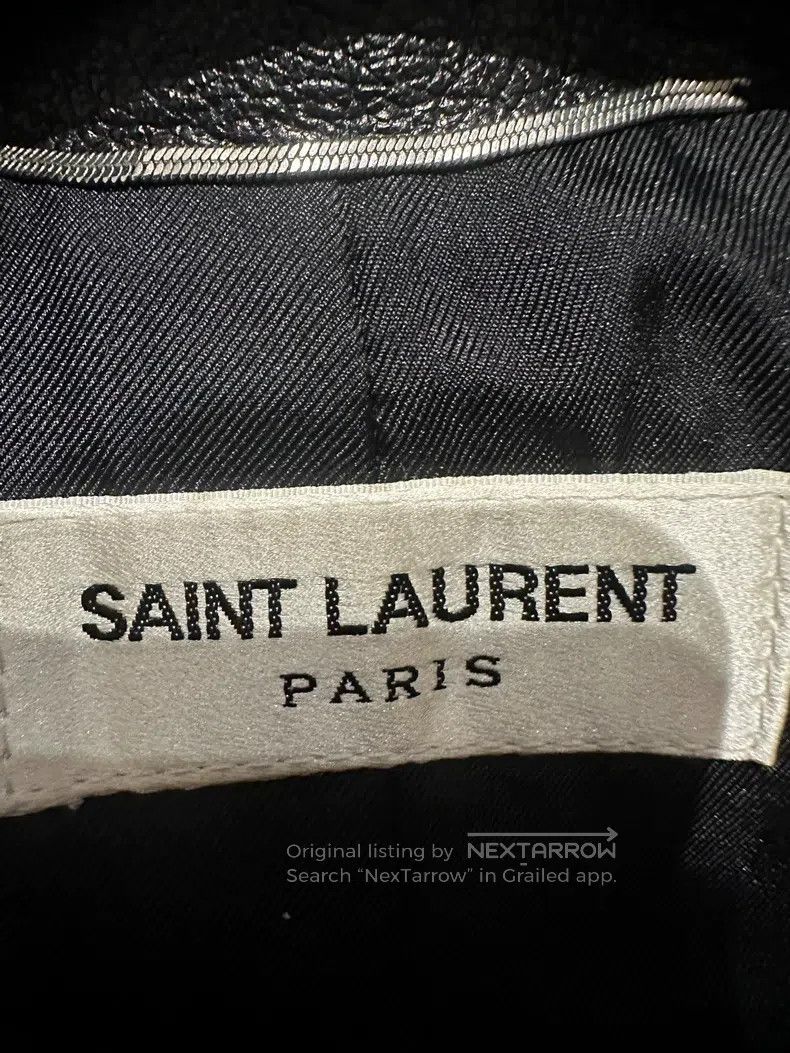 Saint Laurent Paris Saint Laurent Paris Leopard Print Beaded Jacket Size US S / EU 44-46 / 1 - 2 Thumbnail