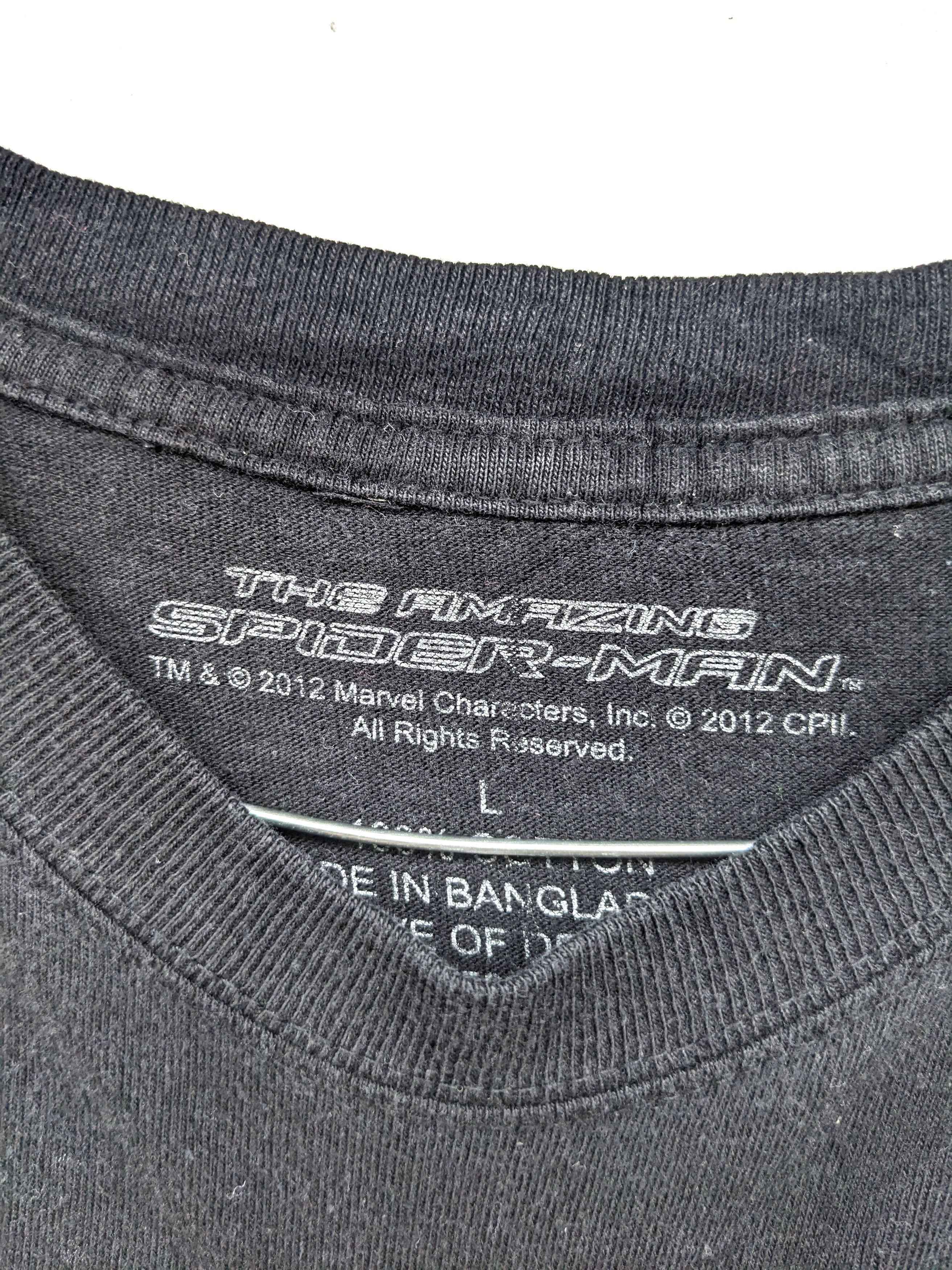 Marvel Comics × Vintage 2012 The Amazing Spiderman Promo Tee Size US L / EU 52-54 / 3 - 3 Thumbnail