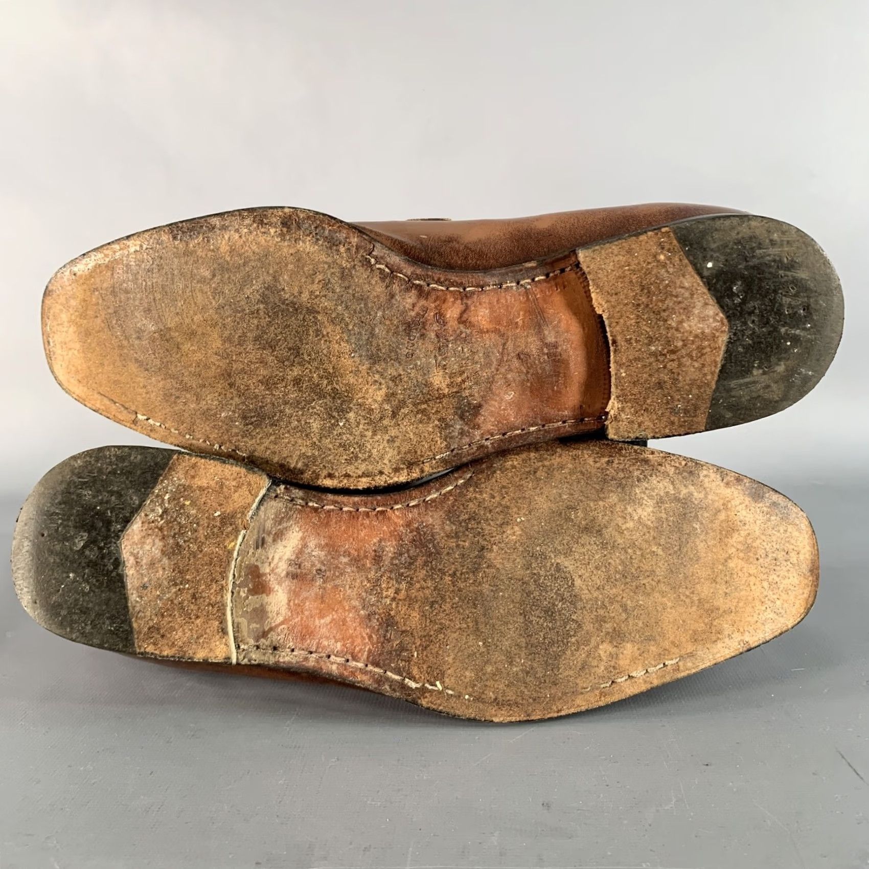 Salvatore Ferragamo SALVATORE FERRAGAMO Horsebit Loafers Brown Leather Gold Size 7 Size US 7 / EU 40 - 6 Thumbnail