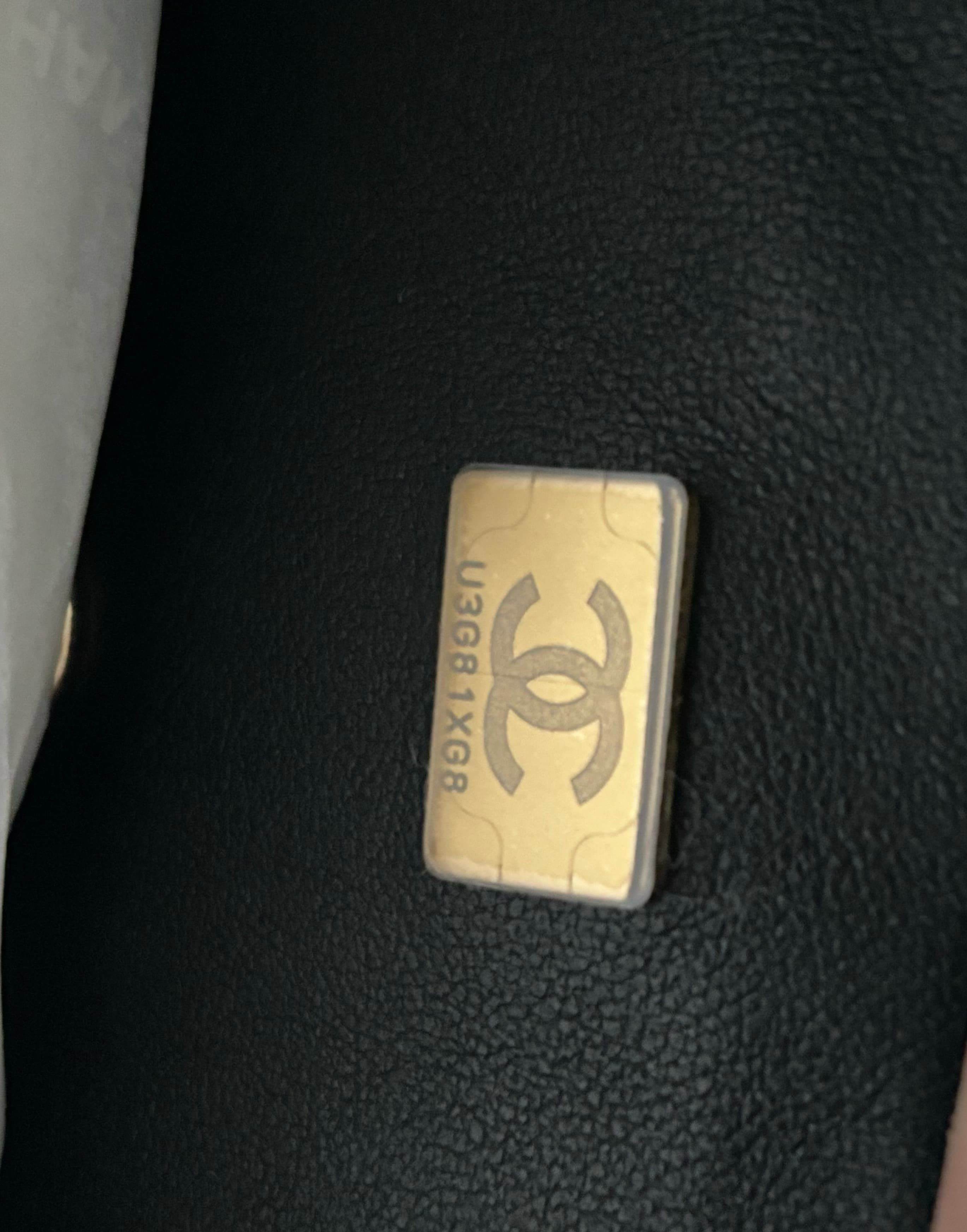 Chanel CHANEL Flapbag Handle Agneau/MDCB Noir Size ONE SIZE - 8 Thumbnail