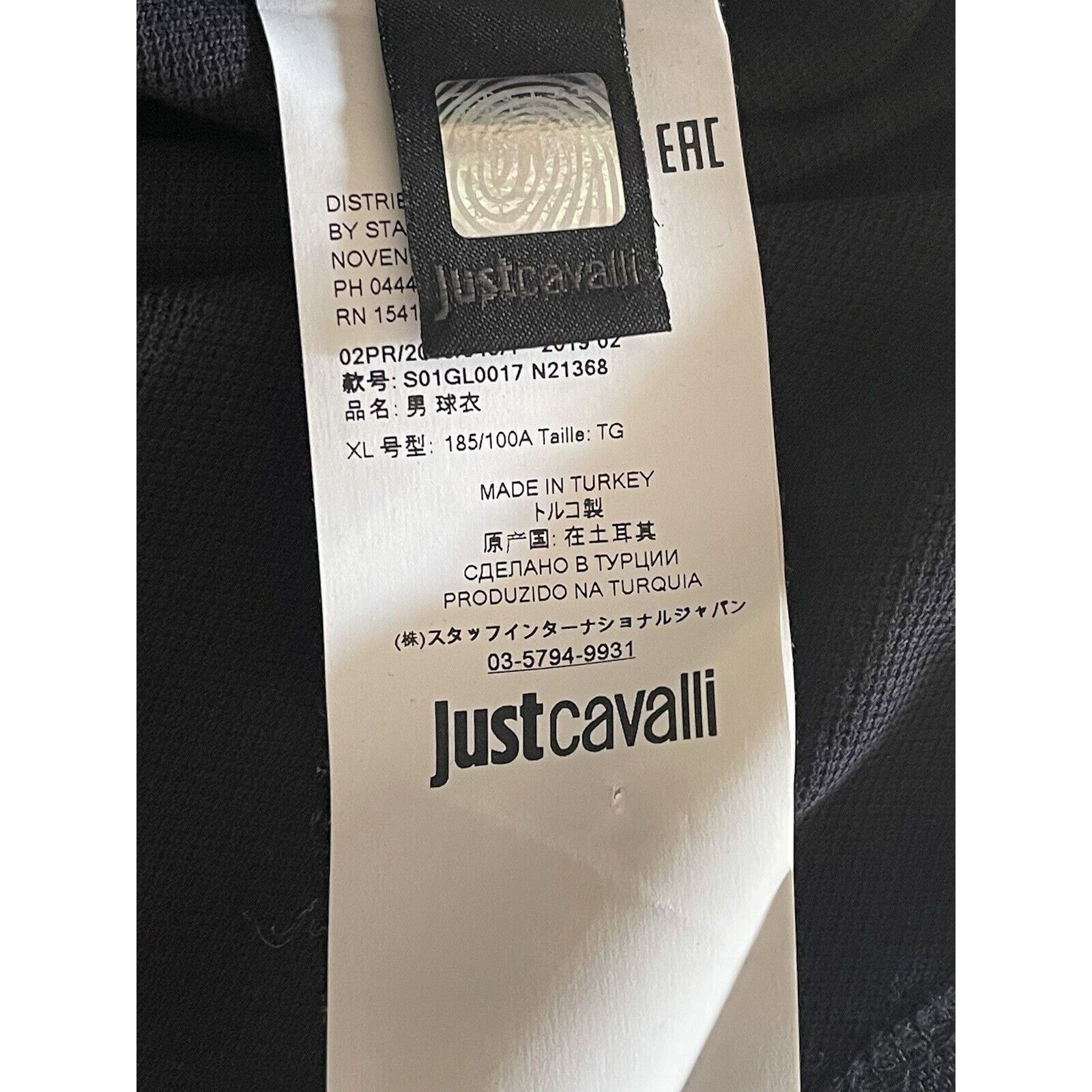 Just Cavalli Just Cavalli Men’s Polo Short Black Onyx Logo Size XL Size US XL / EU 56 / 4 - 9 Thumbnail