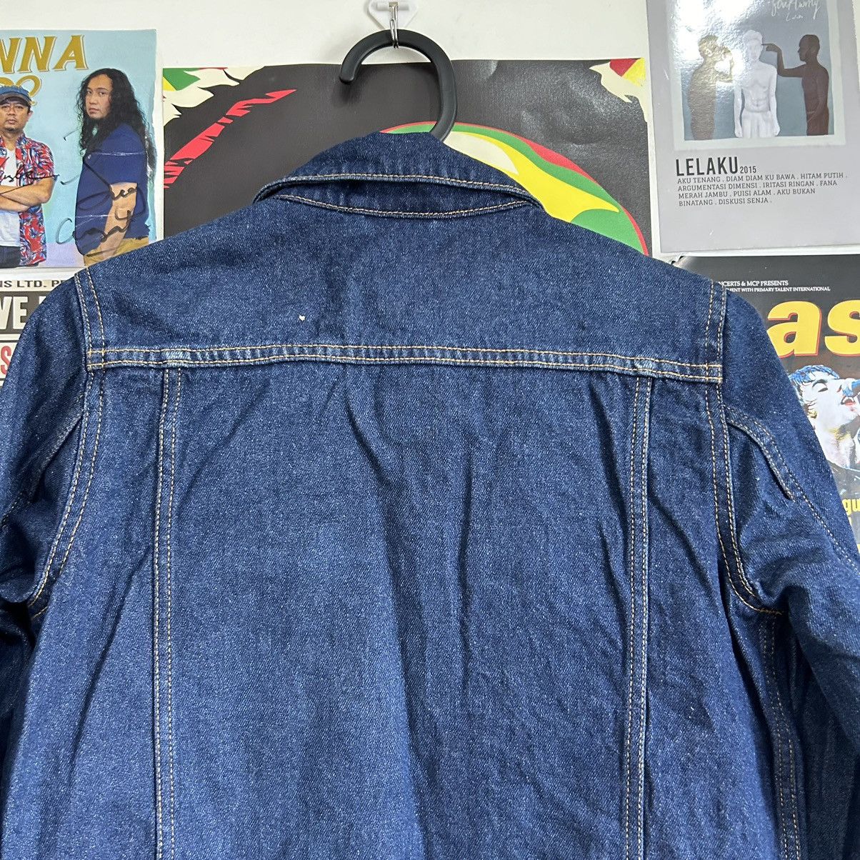 Vintage Vintage GU Denim Distressed Denim Jacket Size M / US 6-8 / IT 42-44 - 8 Thumbnail