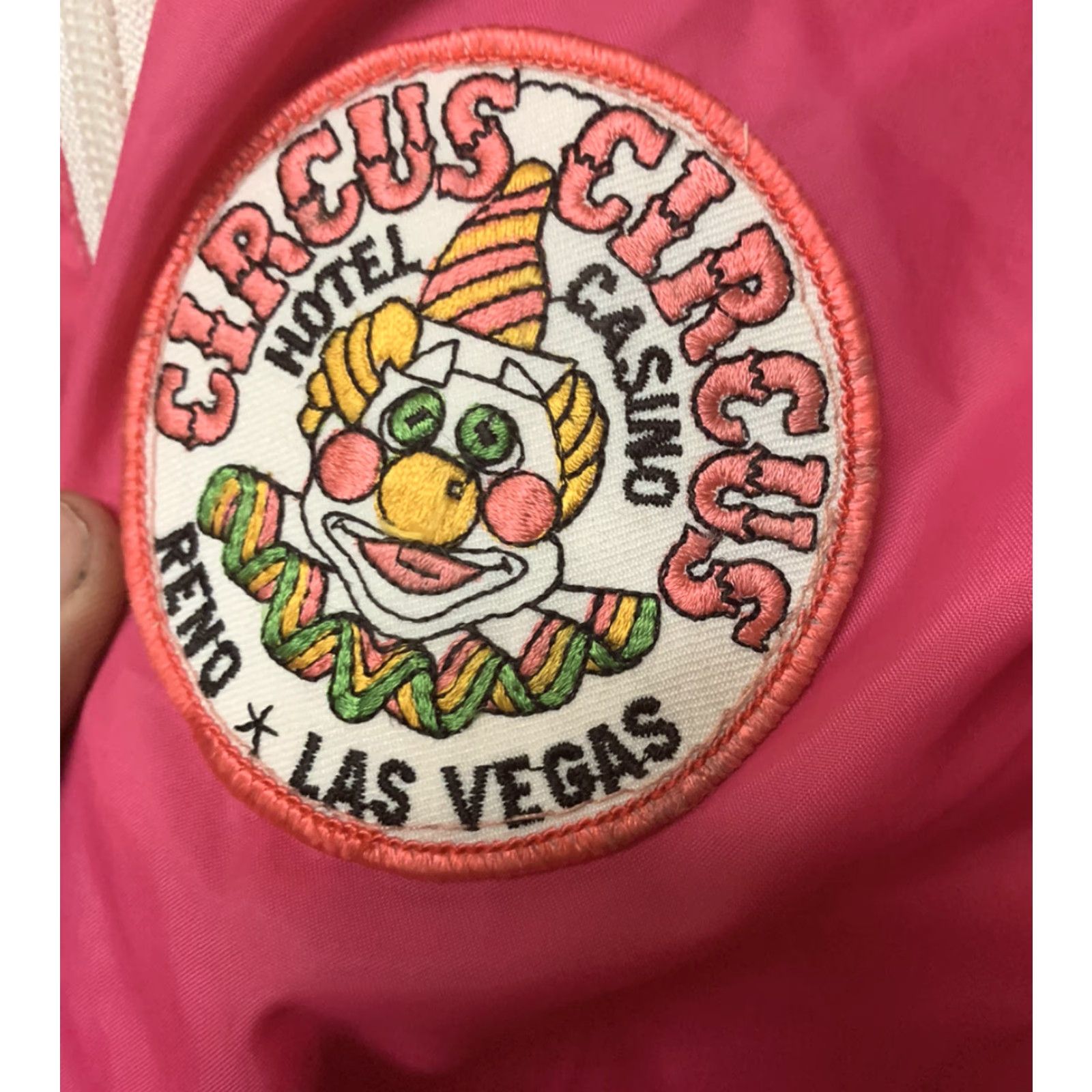 Vintage VINTAGE Kamped Firez 70s Pink Nylon Race Jacket Adult XL Size US XL / EU 56 / 4 - 3 Thumbnail