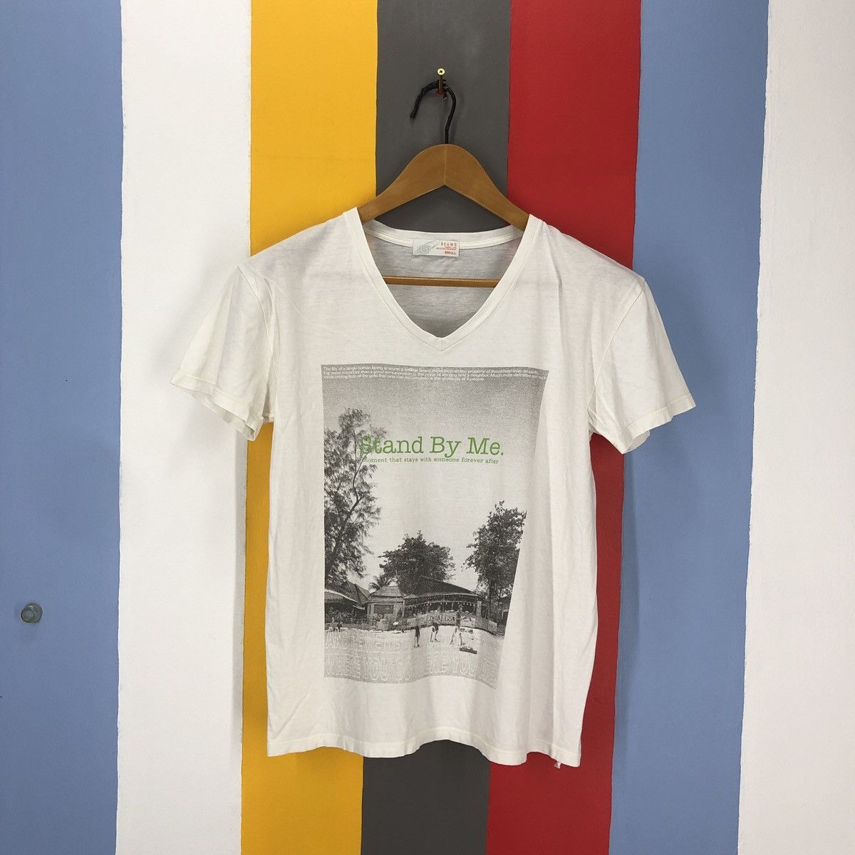 Beams Plus Stand By Me BEAMS Crew Neck T Shirt #1497/AZ Size US S / EU 44-46 / 1 - 1 Thumbnail