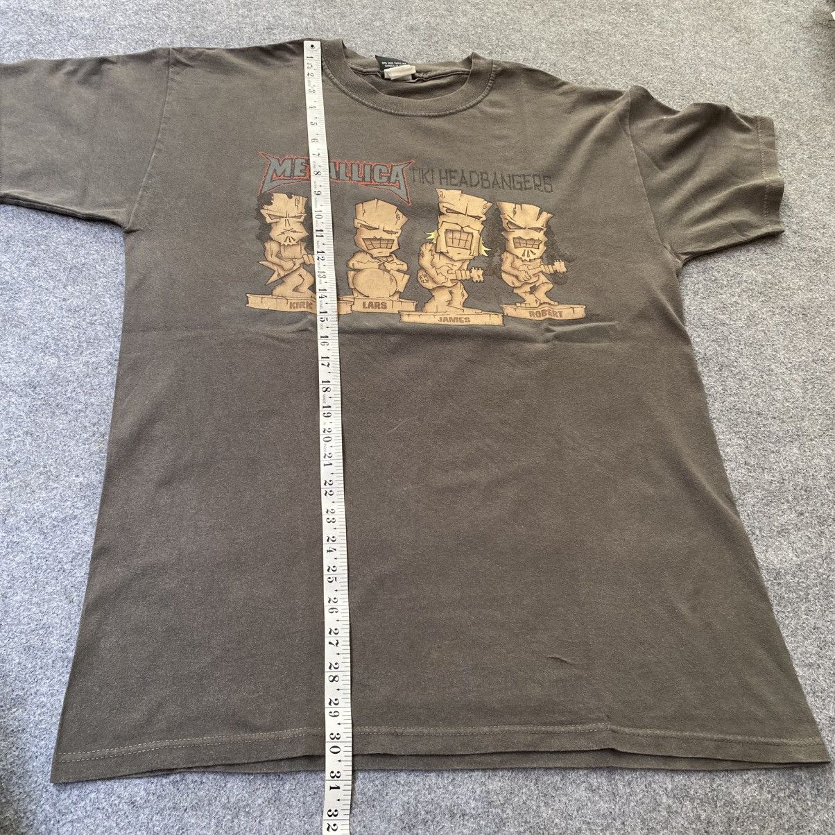 Metallica Vintage Metallica Tiki Headbangers T-shirt Size US L / EU 52-54 / 3 - 7 Thumbnail