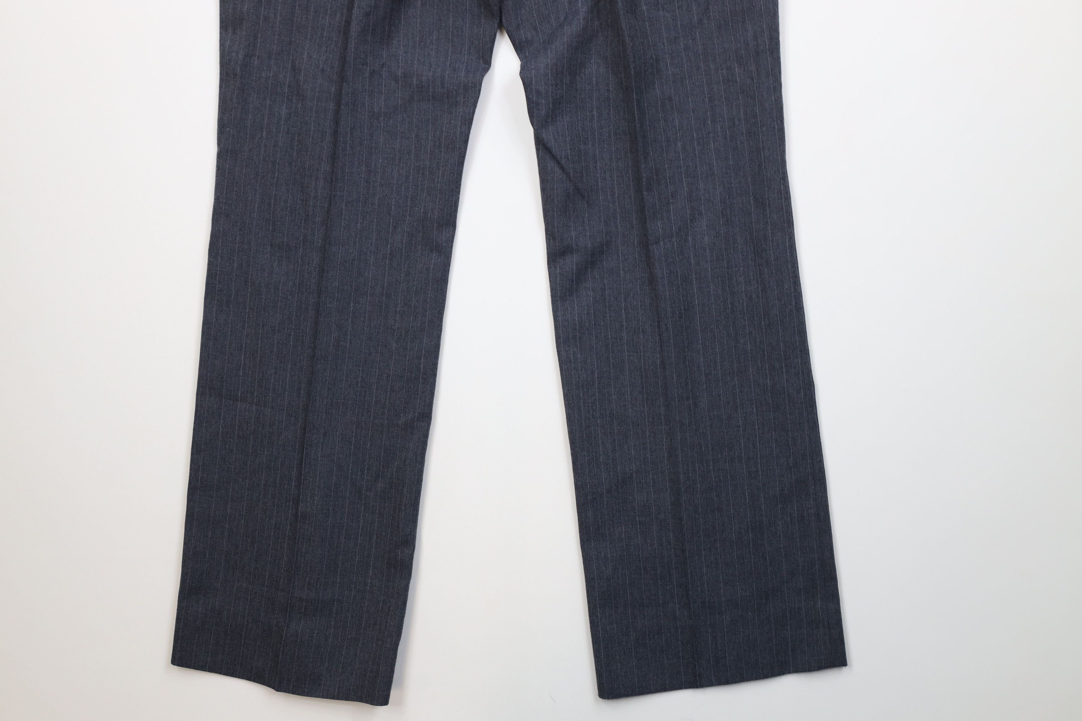 Vintage Vintage 70s Streetwear Pinstriped Wide Leg Chino Pants USA Size US 34 / EU 50 - 12 Thumbnail