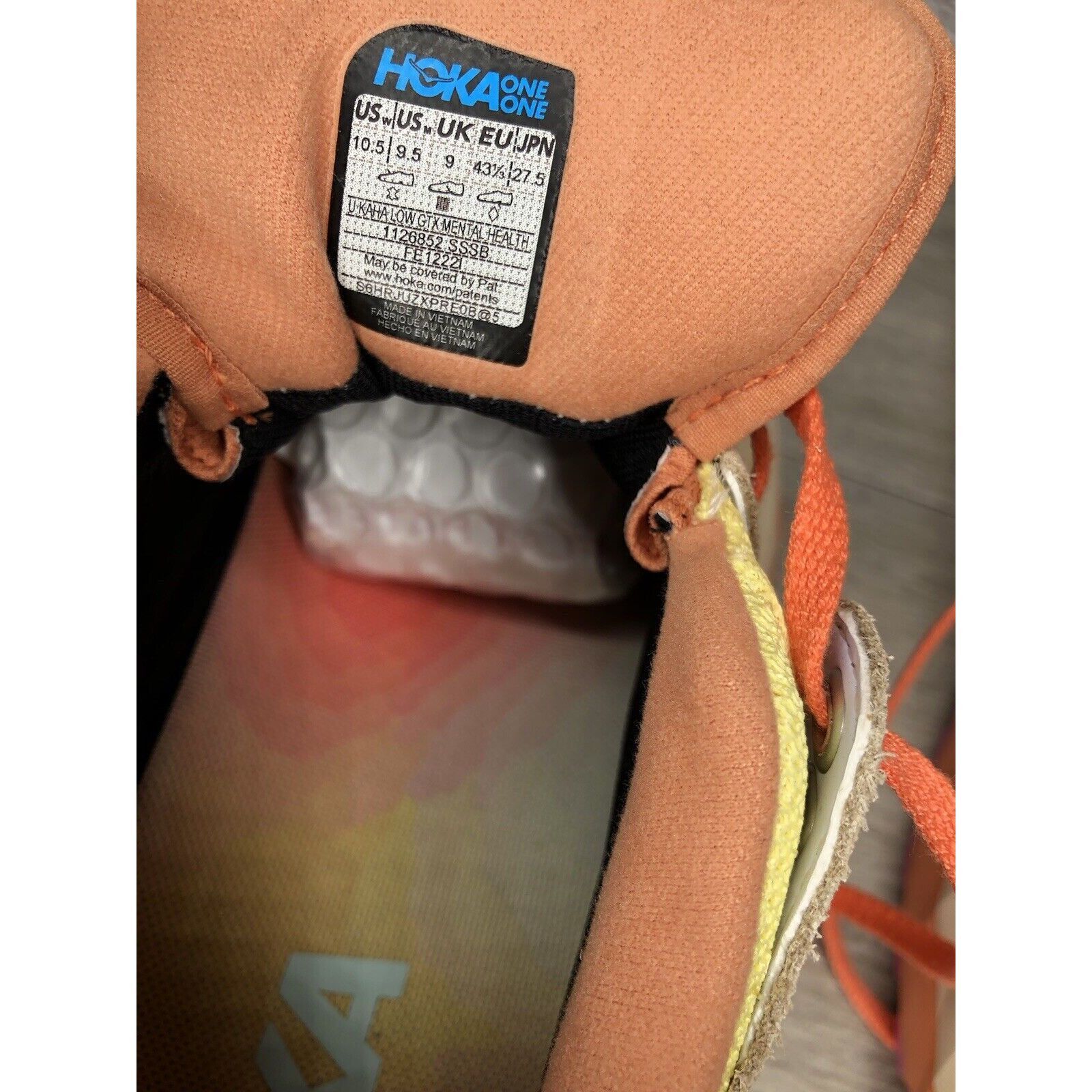 Hoka Hoka Kaha Low GTX Mental Health Hiking Sand Sun Baked Sneake Size US 9.5 / EU 42-43 - 11 Thumbnail