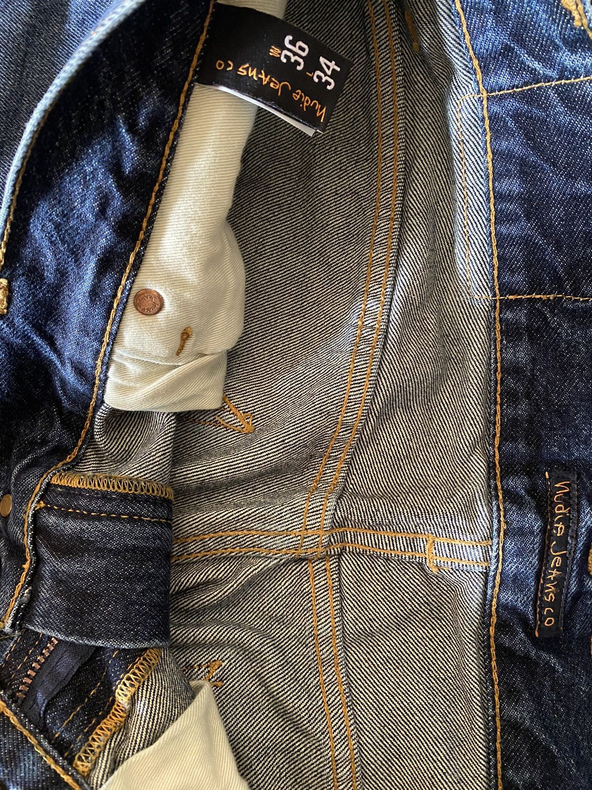 Nudie Jeans Nudie Jeans Gritty Jackson Blue Soil 36x34 NEW Size US 36 / EU 52 - 9 Thumbnail