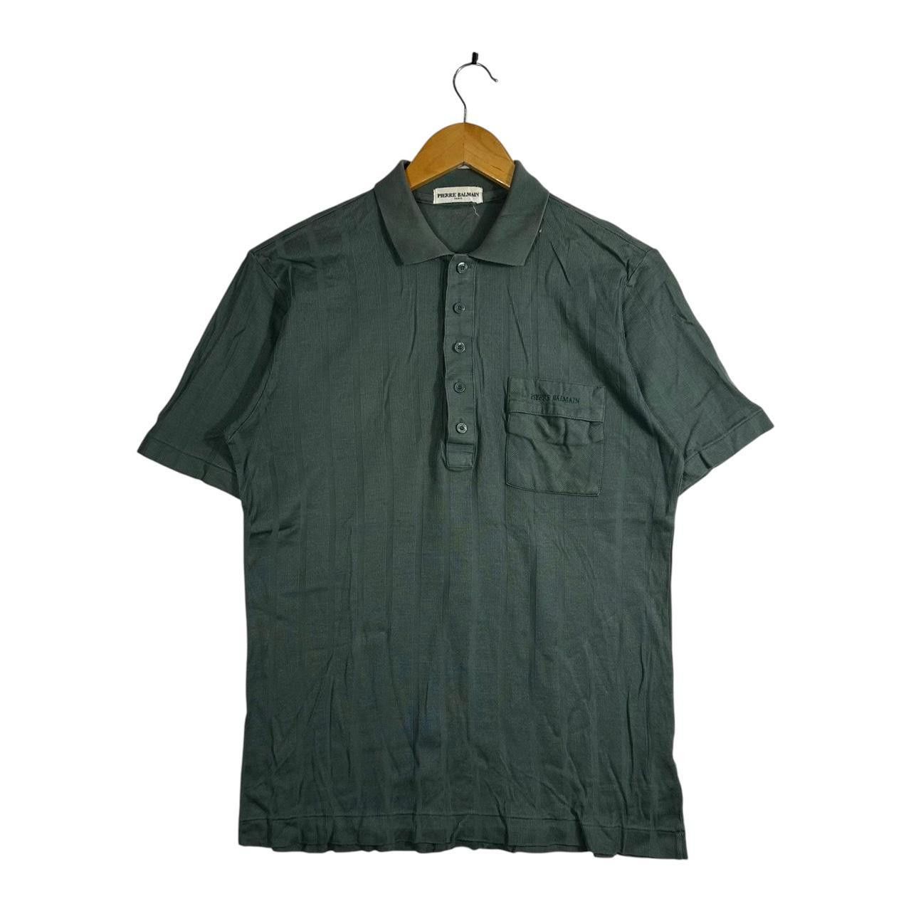 Pierre Balmain Vintage PIERRE BALMAIN PARIS Embroidered Logo Polo Tee Shirt Size M / US 6-8 / IT 42-44 - 1 Thumbnail
