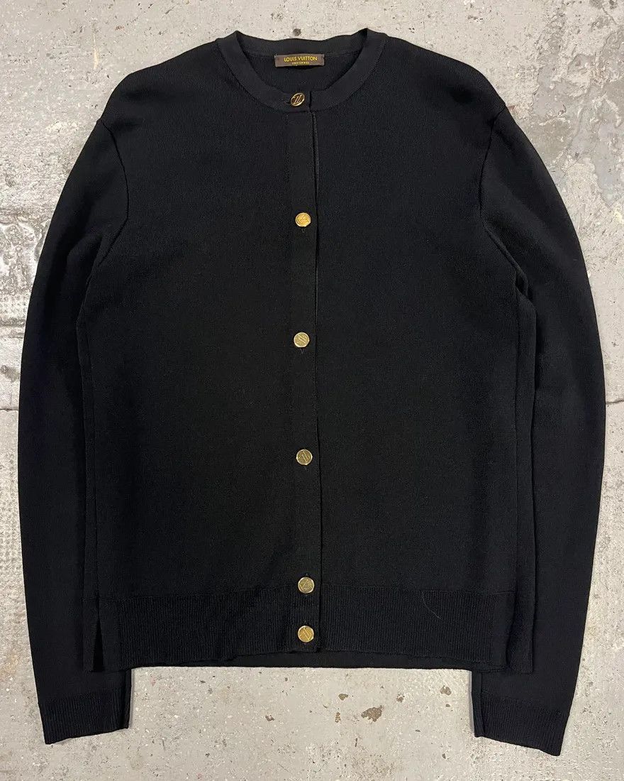 Louis Vuitton Uniformes Black Italian Cardigan