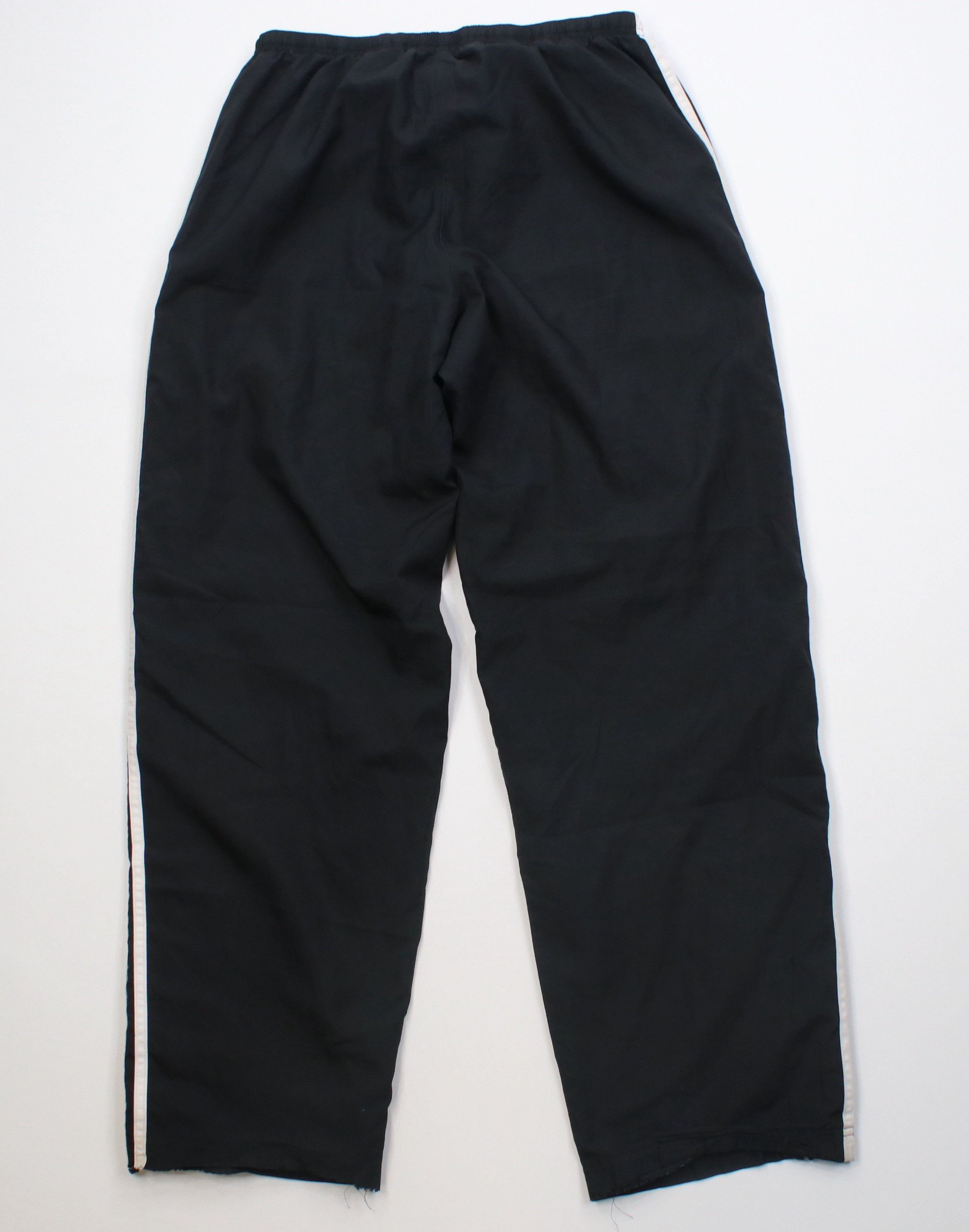 Adidas Vintage Y2K 2005 Adidas Wide Leg Windbreaker Pants Black Size US 36 / EU 52 - 12 Thumbnail
