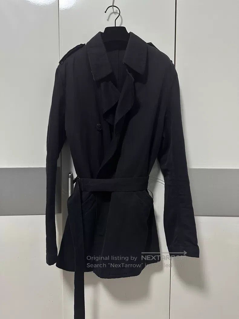 Ann Demeulemeester Ann Demeulemeester Monk Double-Breasted Trench Coat Size XS / US 0-2 / IT 36-38 - 1 Thumbnail