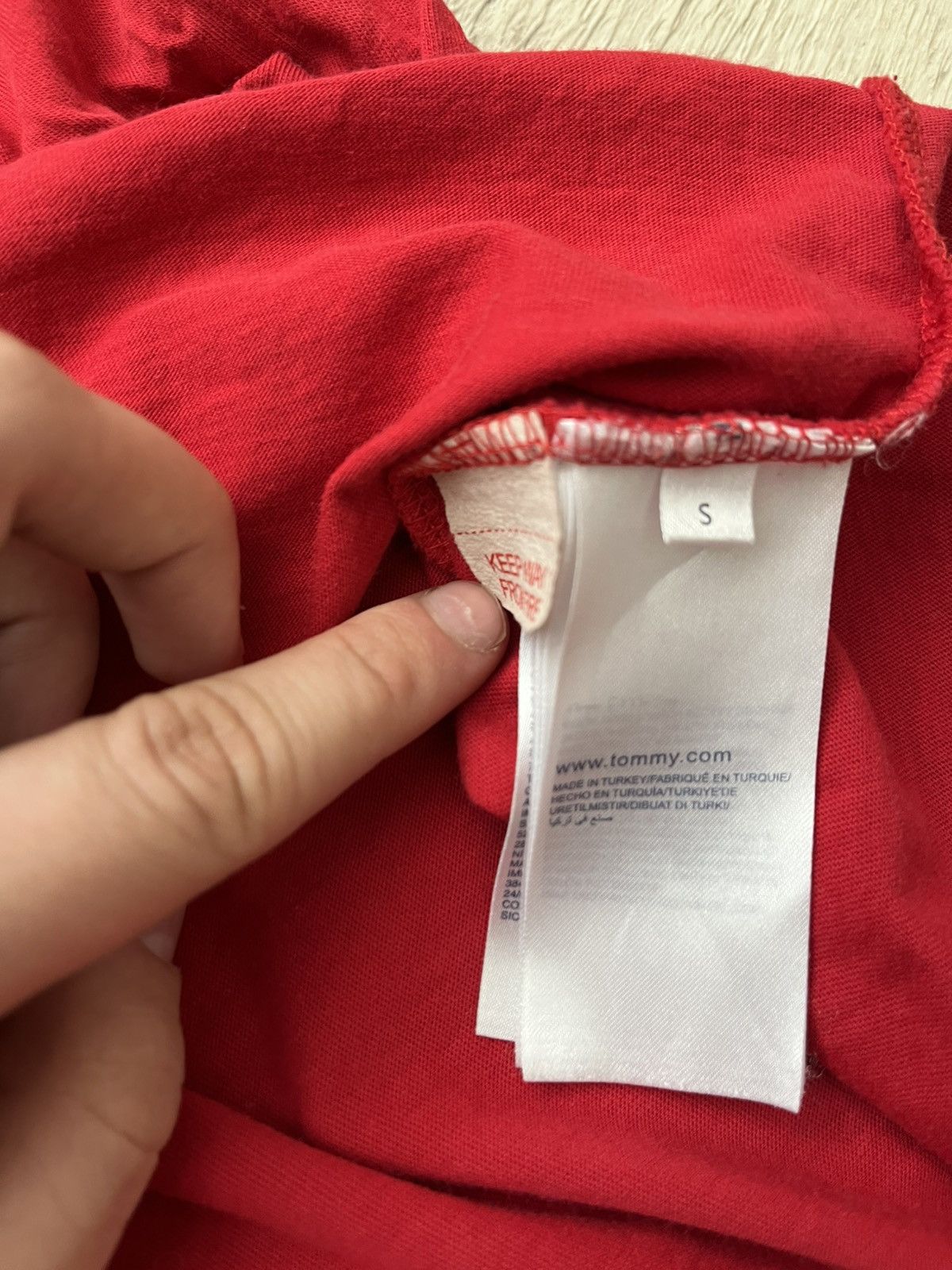 Tommy Hilfiger Tommy Hilfiger T-Shirt Red Size US M / EU 48-50 / 2 - 4 Thumbnail