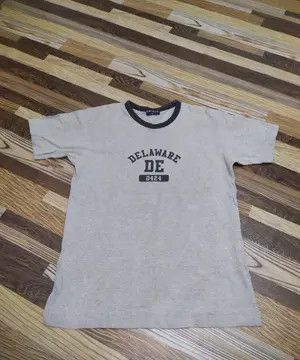 Vintage Uniqlo "Delaware DE" Heather Gray Ringer Graphic T-Shirt Size US S / EU 44-46 / 1 - 1 Thumbnail