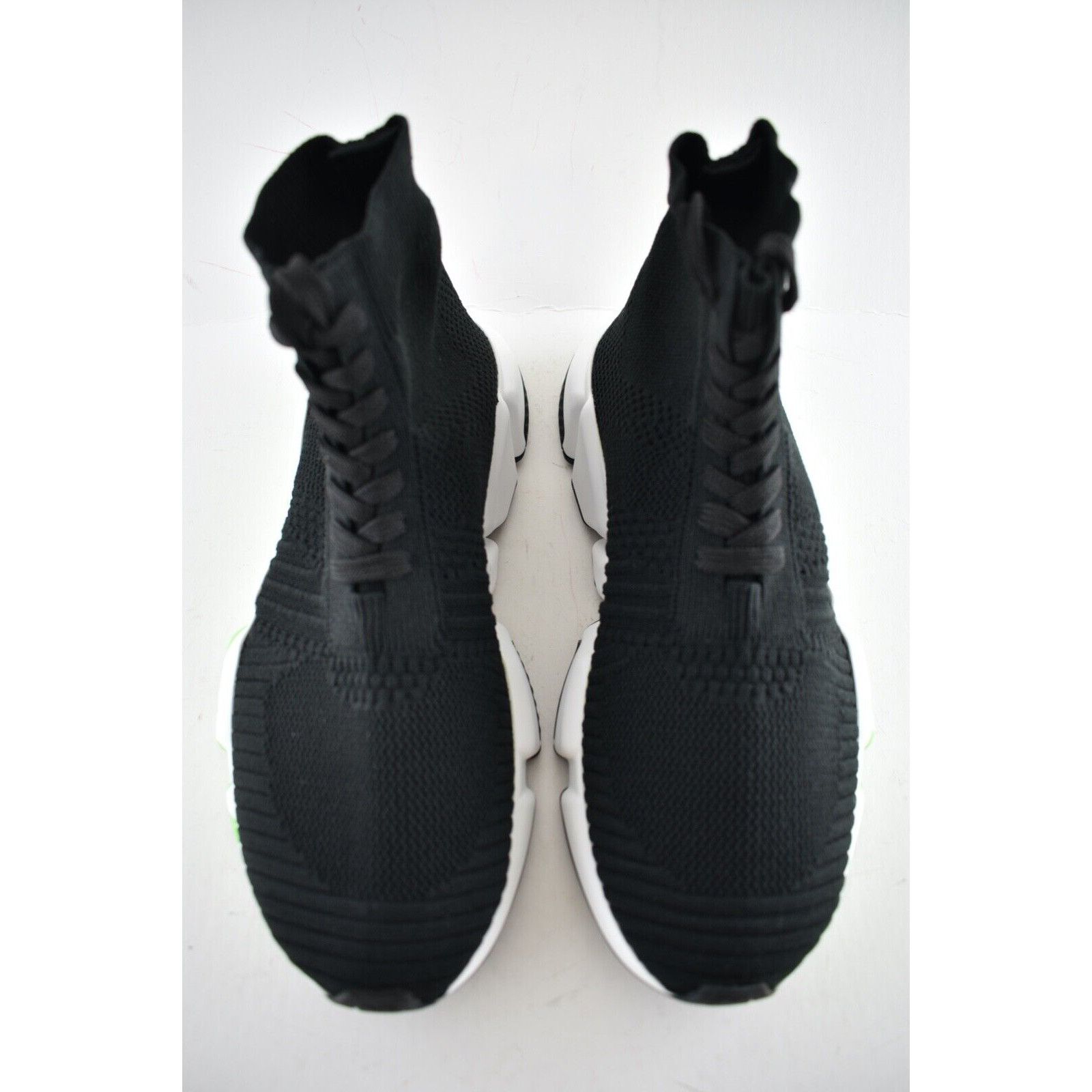 Balenciaga Speed Lace Up Tie Graffiti Sock High Top Knit Sneaker 36 Size US 6 / IT 36 - 5 Thumbnail