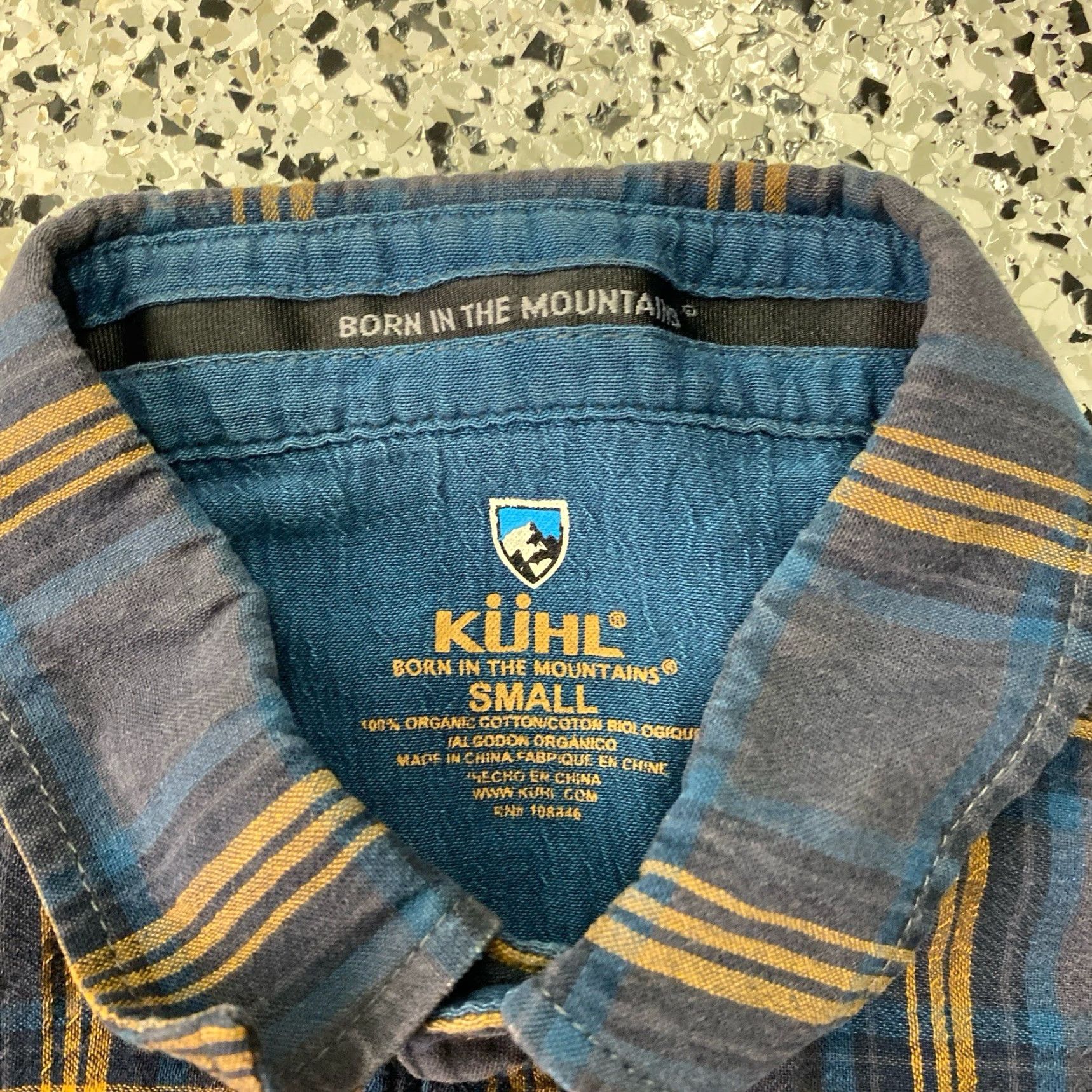 Vintage KUHL Shirt Womens Small Plaid Organic Cotton Button-Up Long Sleeve Casual Outdoor... Size S / US 4 / IT 40 - 3 Thumbnail