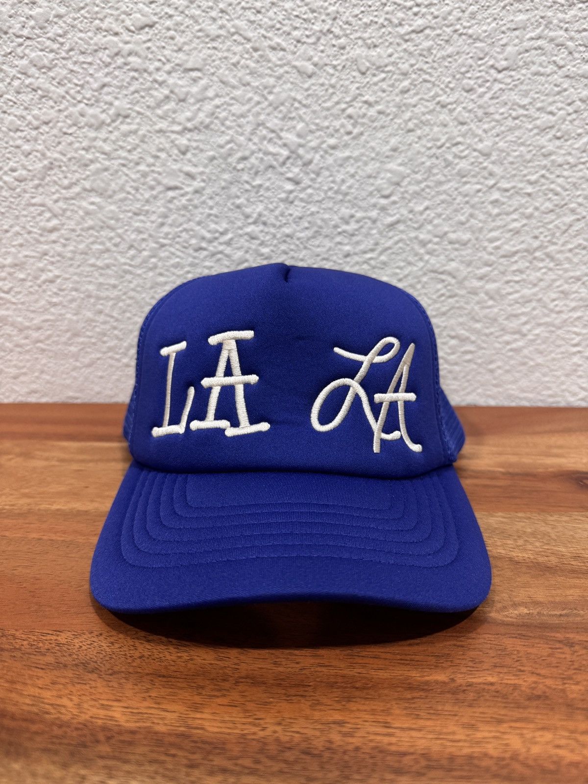 Stussy Vintage Stussy Japan LA script SnapBack Trucker Hat Size ONE SIZE - 2 Thumbnail