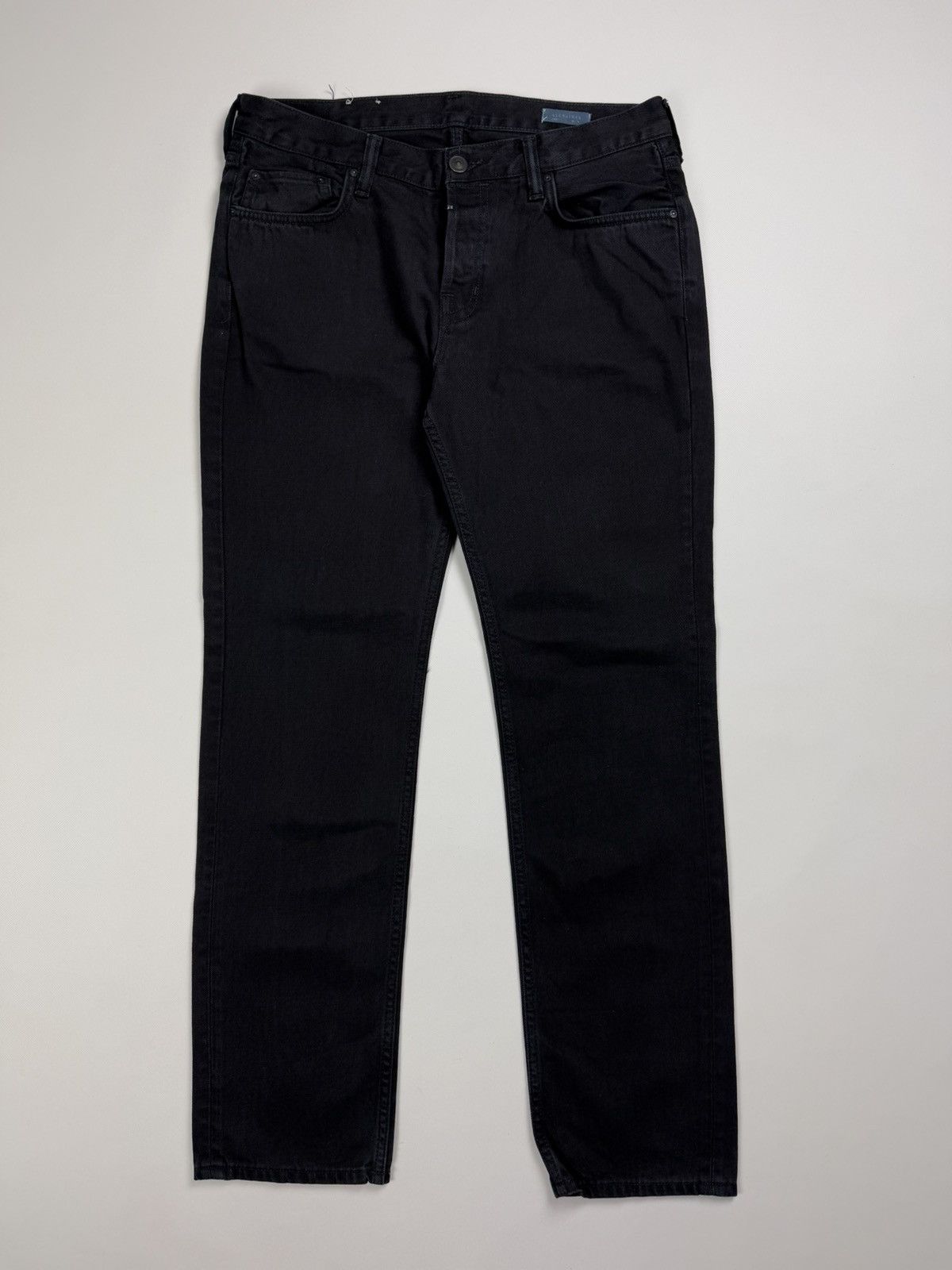 Allsaints × Japanese Brand Allsaints Crow Iggy Men’s Jeans Size 34 Size US 34 / EU 50 - 1 Thumbnail