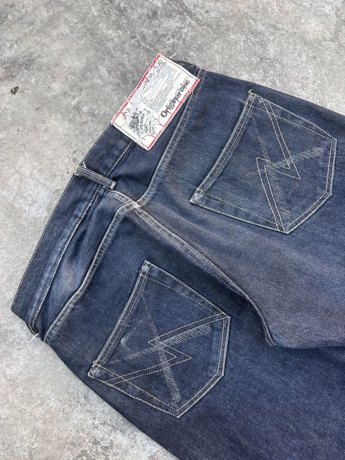 Neighborhood Rare 00s Neighborhood x OriginaFake Japanese Selvedge Denim Size US 32 / EU 48 - 3 Thumbnail