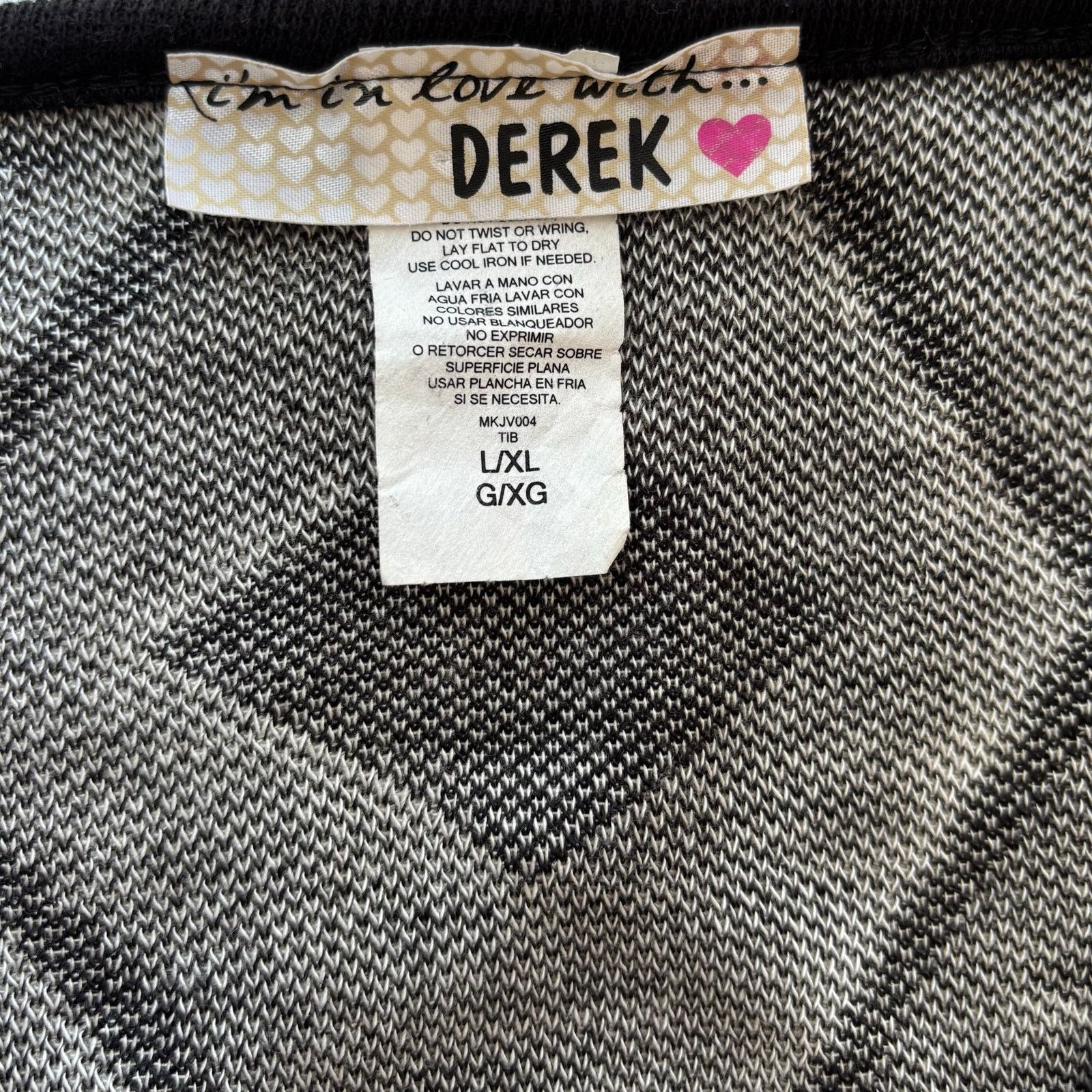 Other I'm in love with DEREK Vest Size L / XL Black Blue Gray Size L / US 10 / IT 46 - 8 Thumbnail