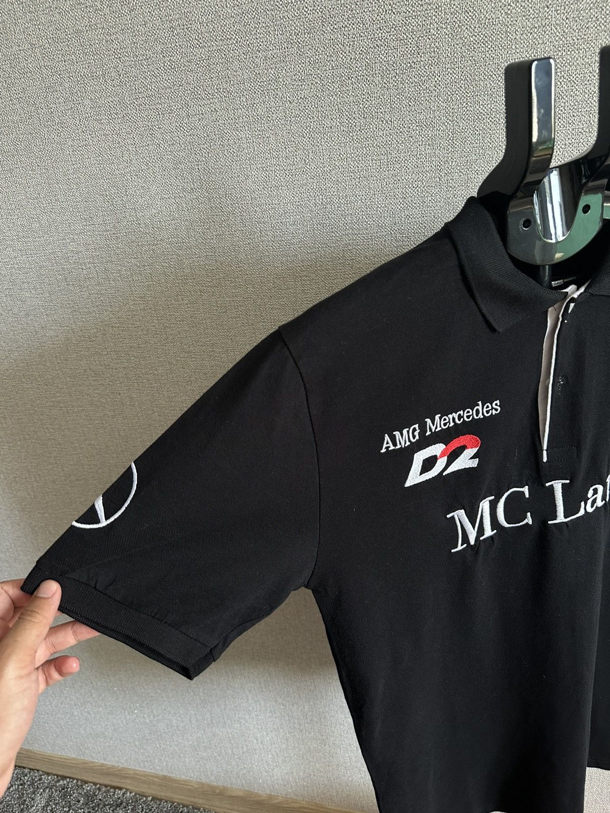 Mercedes-Benz Vintage Mercedes Benz McLaren AMG Polo Size US M / EU 48-50 / 2 - 2 Thumbnail