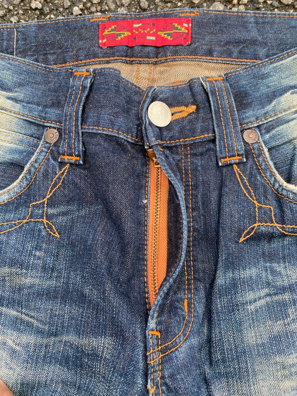Edwin 💥DELETE💥VINTAGE EDWIN 421 XV DISTRESSED DENIM Size US 33 - 13 Thumbnail