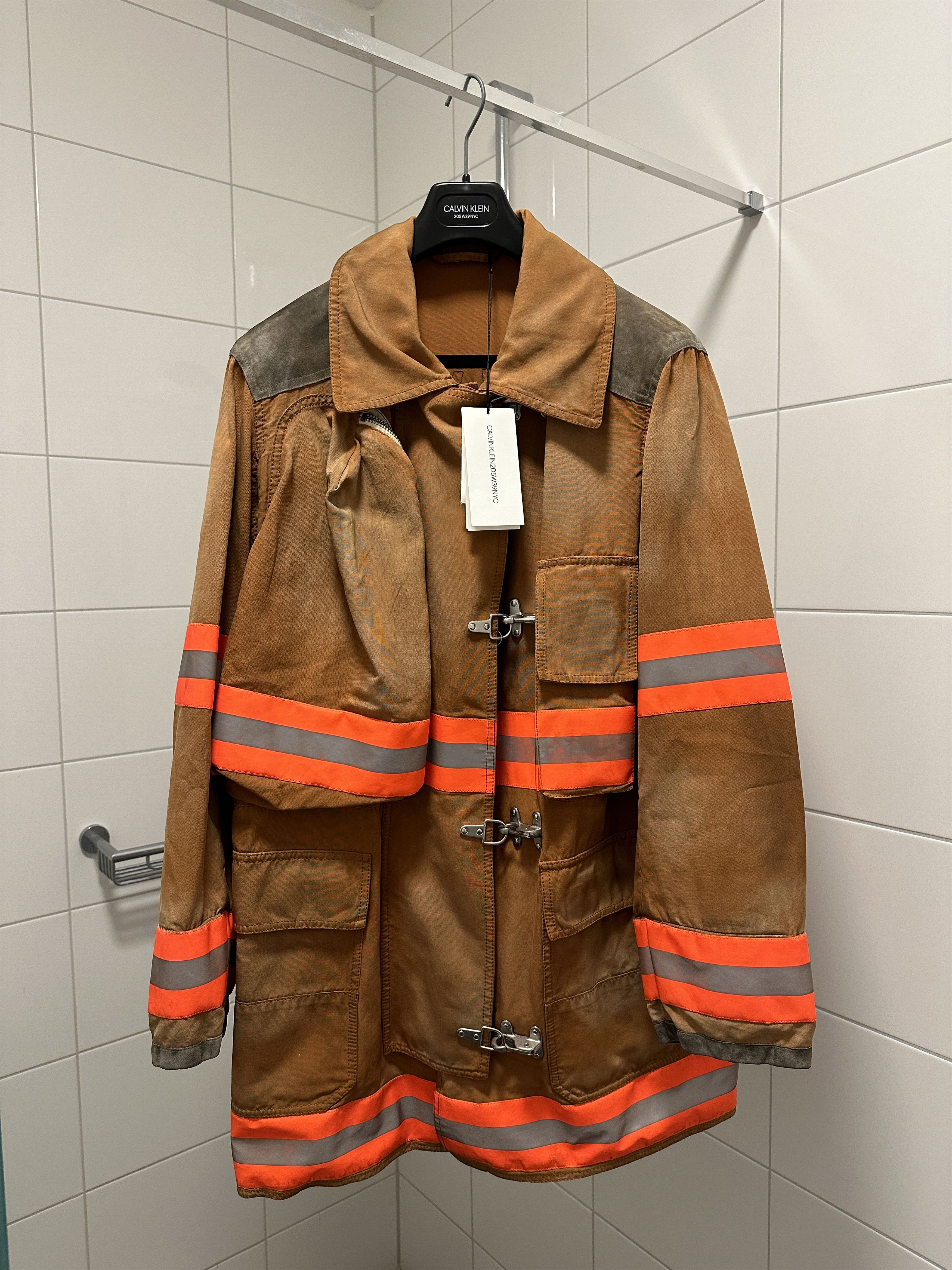 Calvin Klein 205W39NYC Fireman Jacket | Grailed