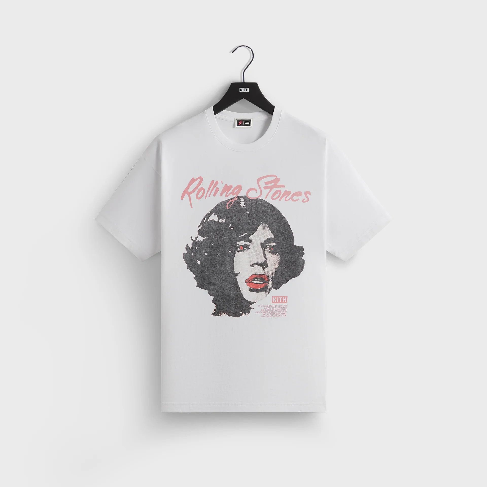Kith Kith x Rolling Stones “Mick Jagger Tee” | Grailed