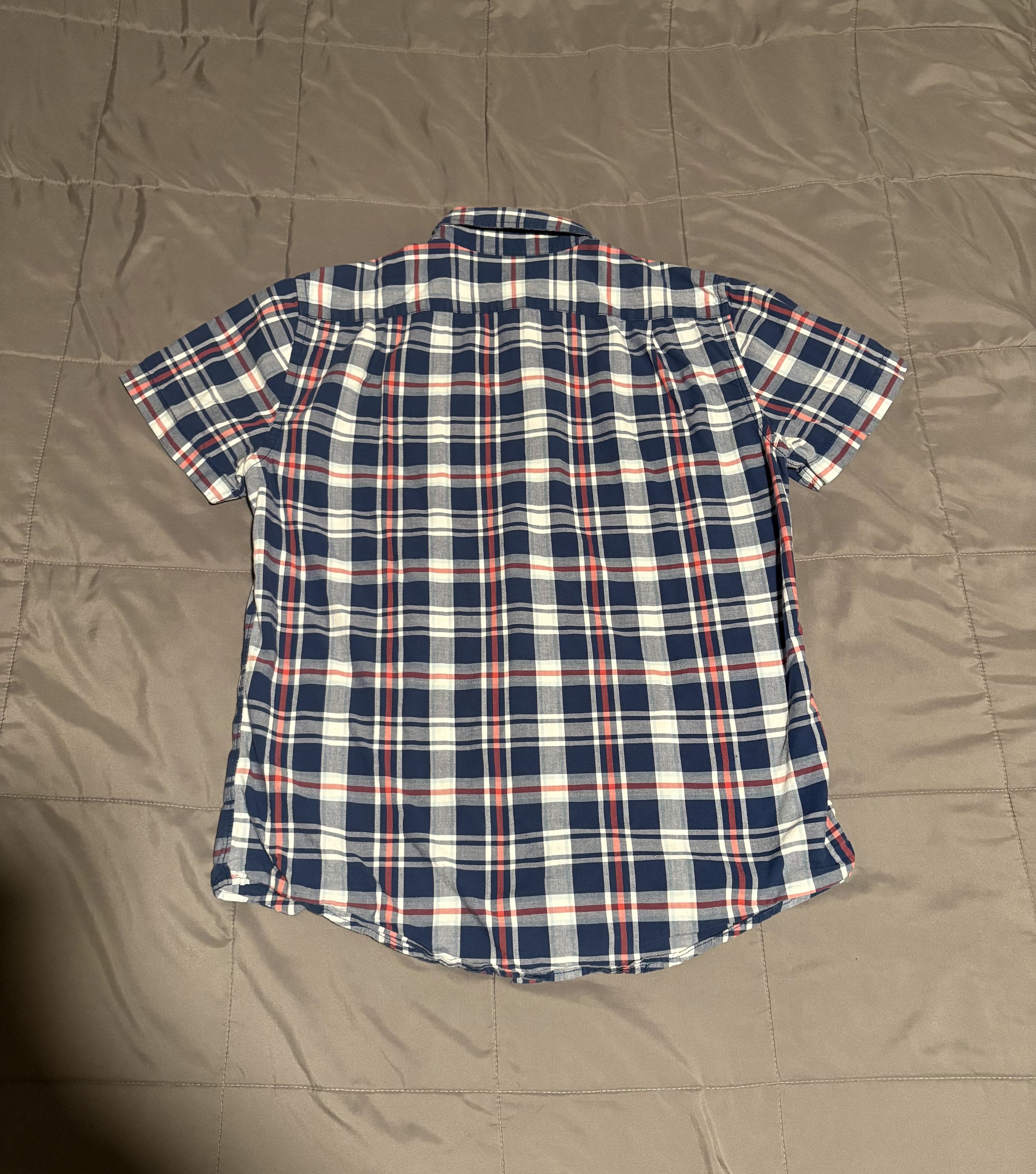 Sonoma Sonoma Plaid Short Sleeve Button Up Size US M / EU 48-50 / 2 - 2 Thumbnail