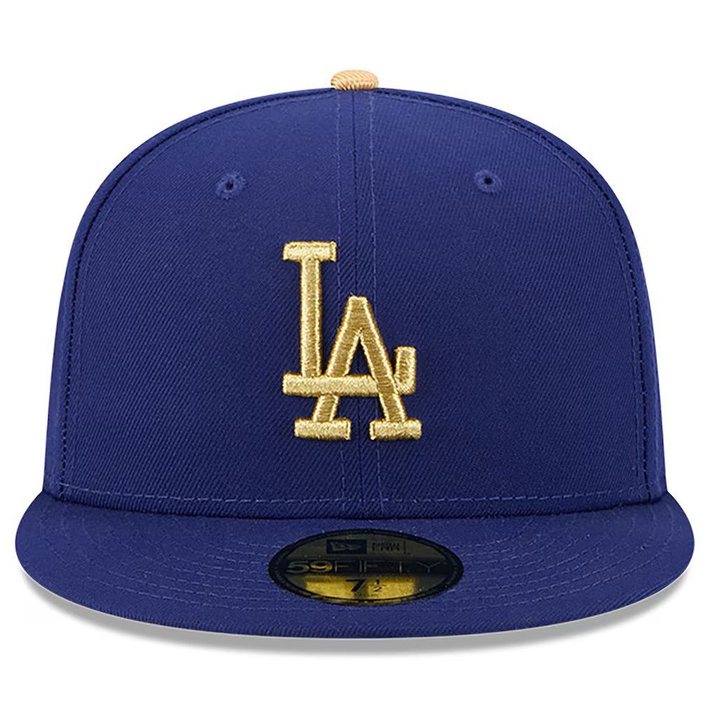Other Dodgers New Era Royal 2025 Gold Collection 59FIFTY Size ONE SIZE - 3 Thumbnail