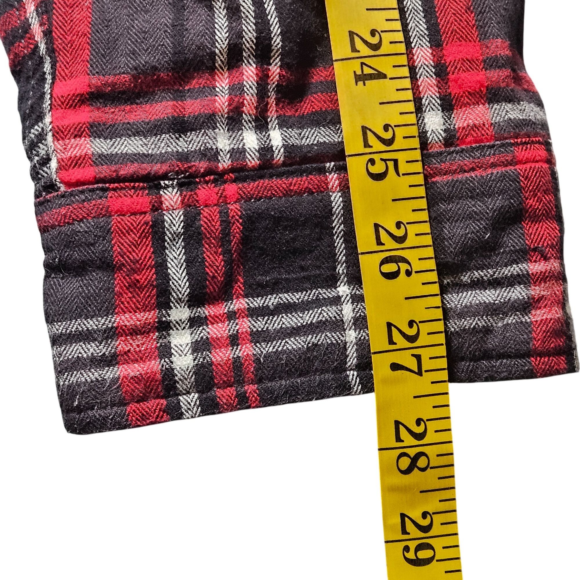 Big Mac Big Mac Men Sherpa-Lined 2XLT Flannel Jacket Red/Black VTG A Size US XXL / EU 58 / 5 - 10 Thumbnail