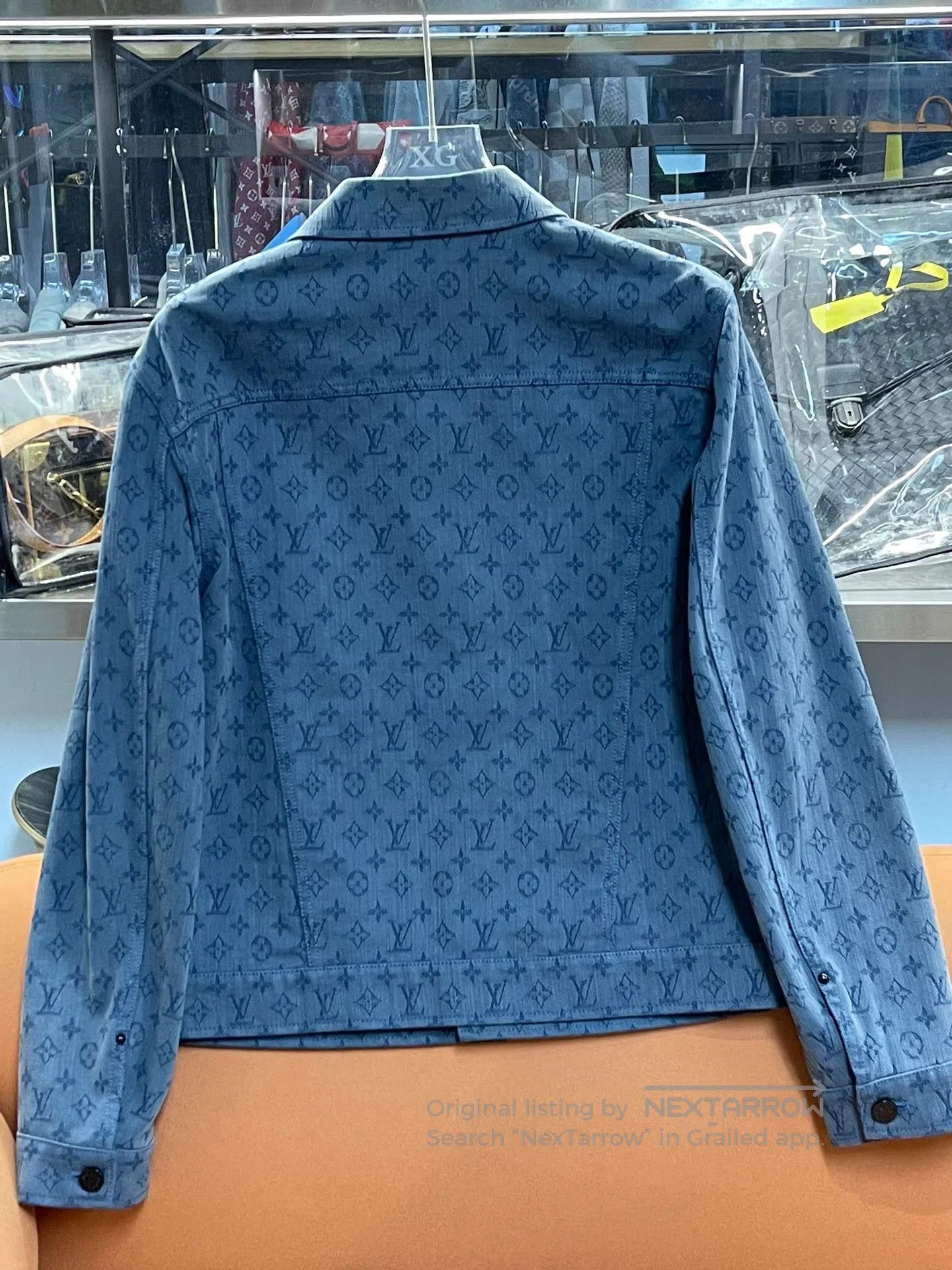 Louis Vuitton Louis Vuitton Logo Denim Jacket Men's. Size US M / EU 48-50 / 2 - 2 Thumbnail