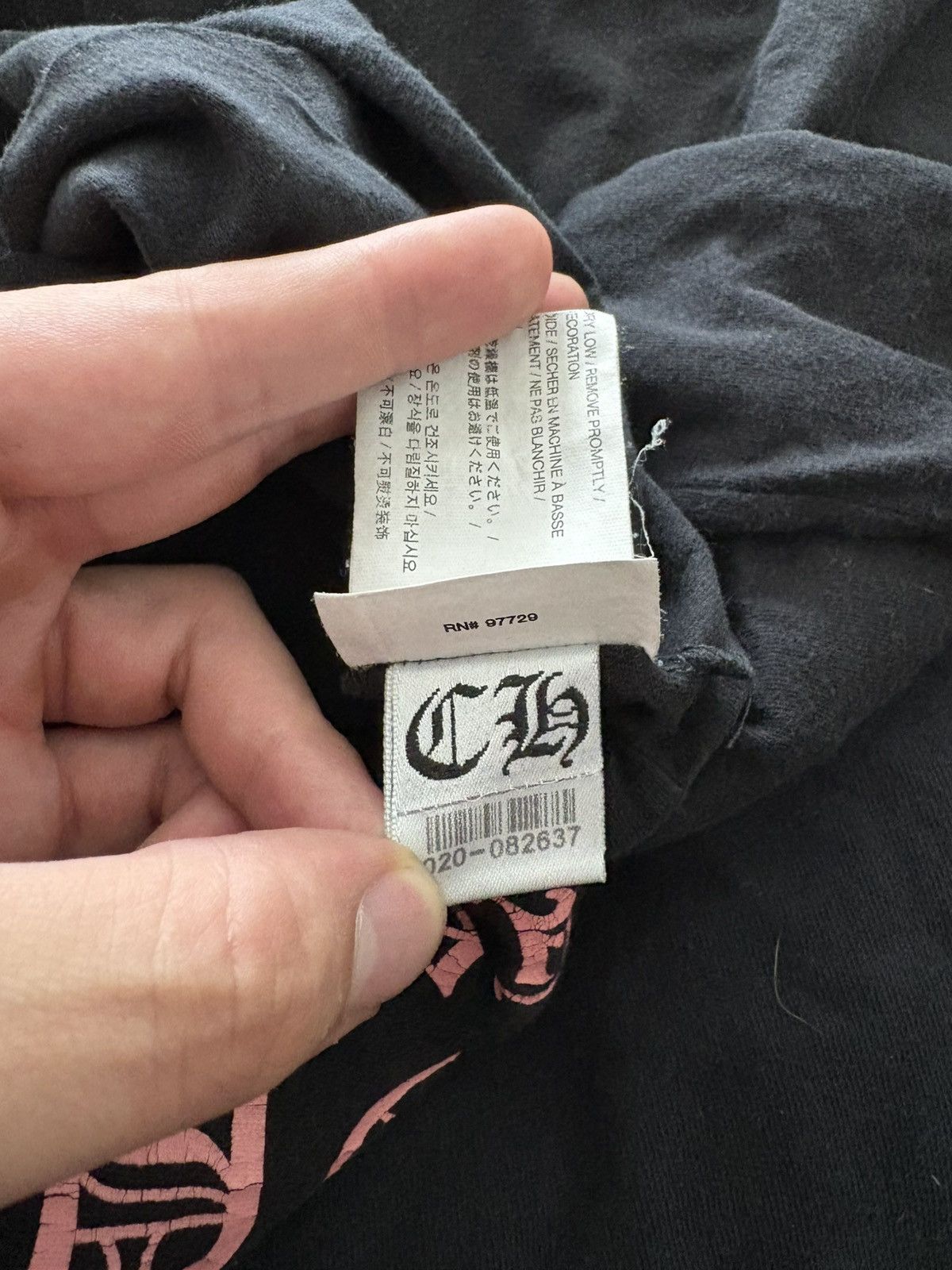 Chrome Hearts Pink chrome text longsleeve Size US XL / EU 56 / 4 - 4 Thumbnail